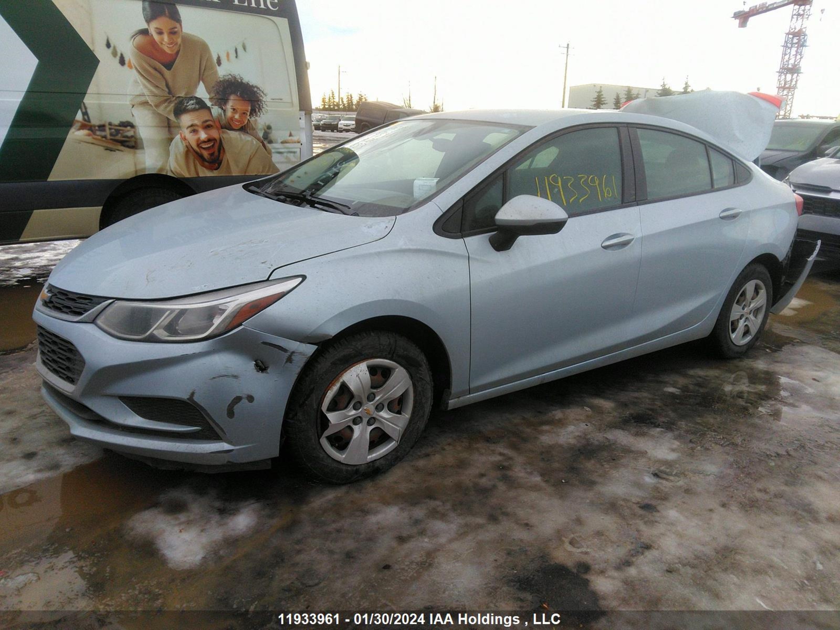 Photo 1 VIN: 3G1BC5SM8HS514883 - CHEVROLET CRUZE 