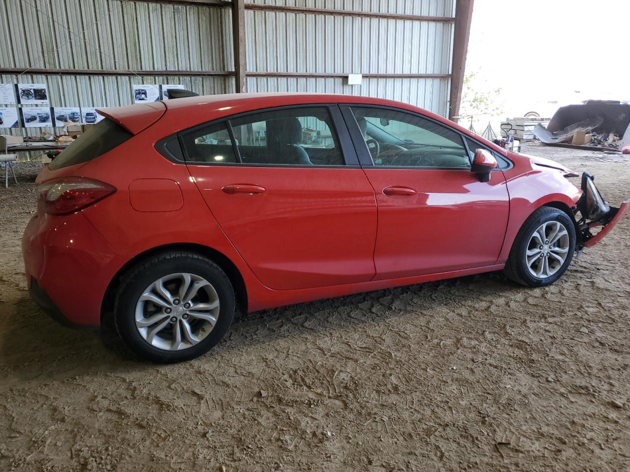 Photo 2 VIN: 3G1BC6SM6KS555882 - CHEVROLET CRUZE 