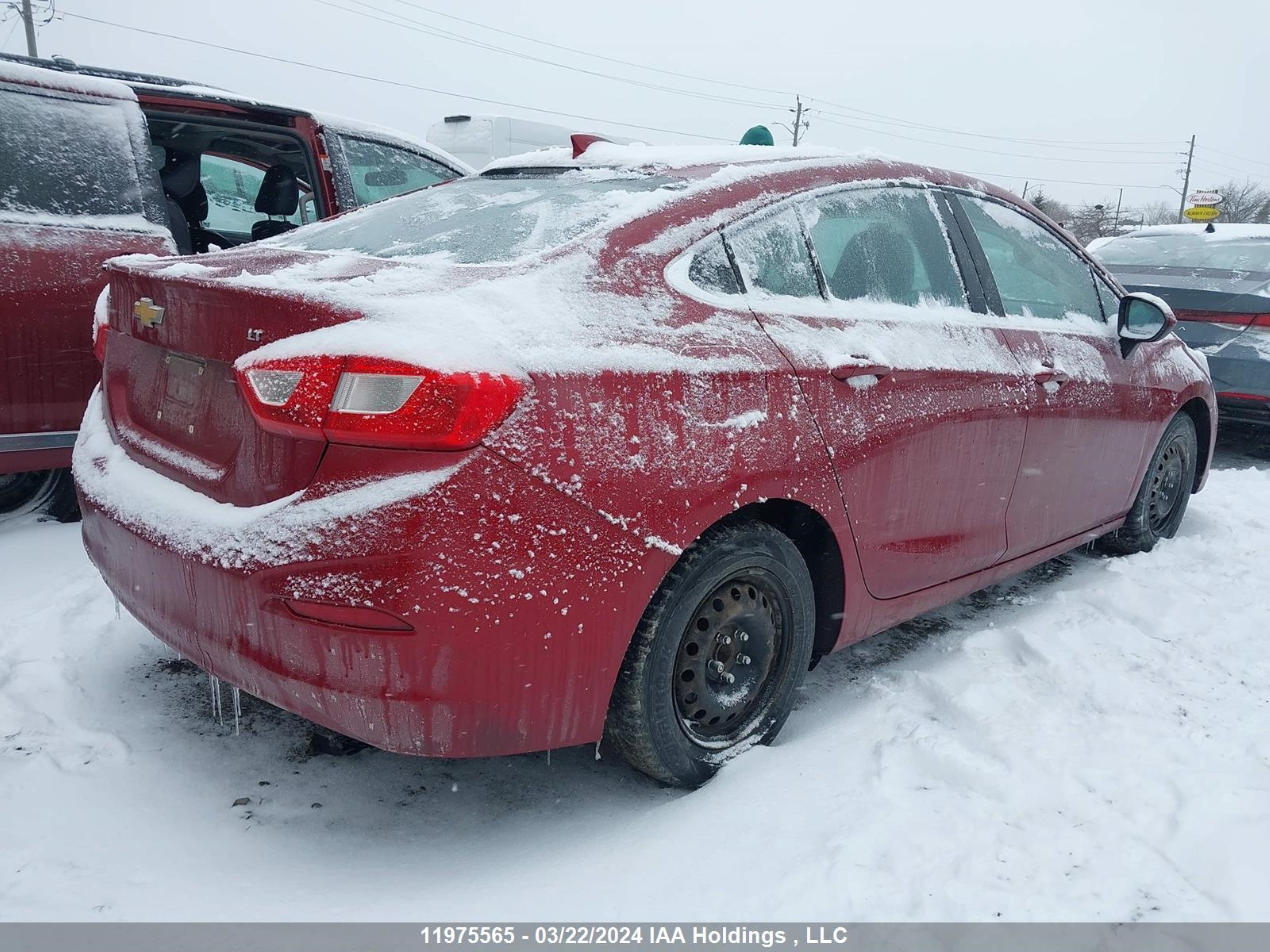 Photo 3 VIN: 3G1BE5SM1HS538730 - CHEVROLET CRUZE 