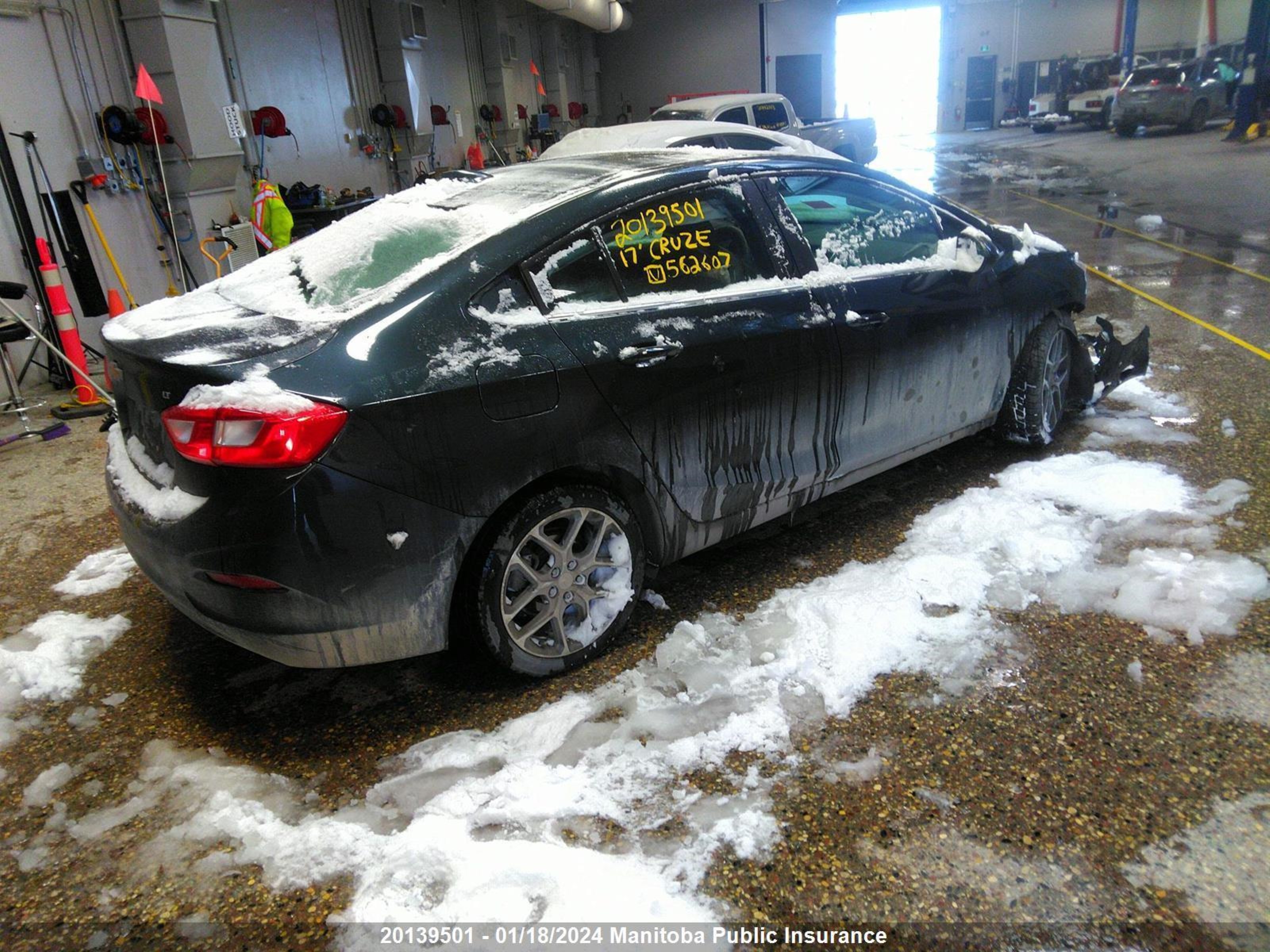 Photo 3 VIN: 3G1BE5SM1HS562607 - CHEVROLET CRUZE 