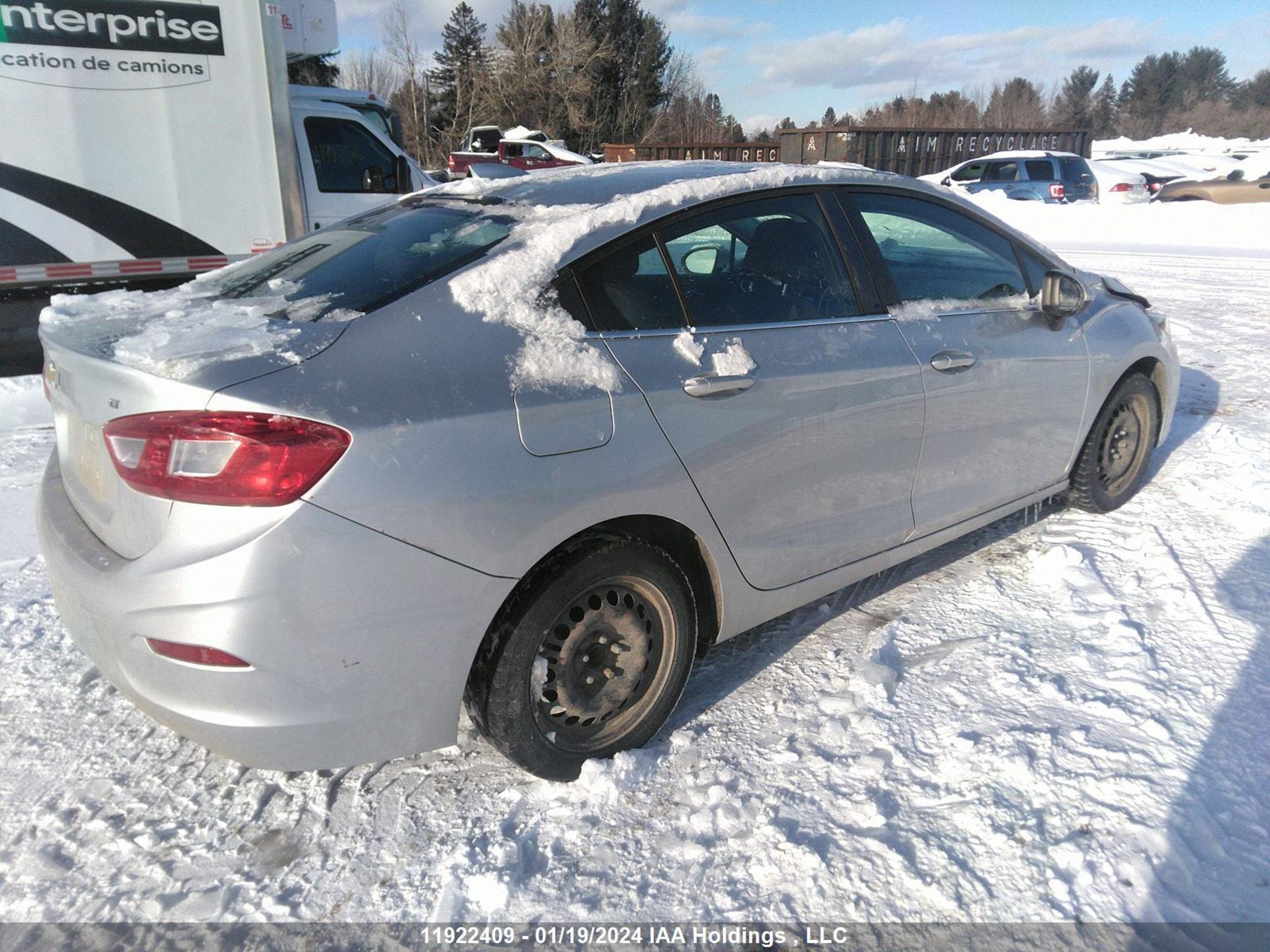 Photo 3 VIN: 3G1BE5SM5HS591141 - CHEVROLET CRUZE 