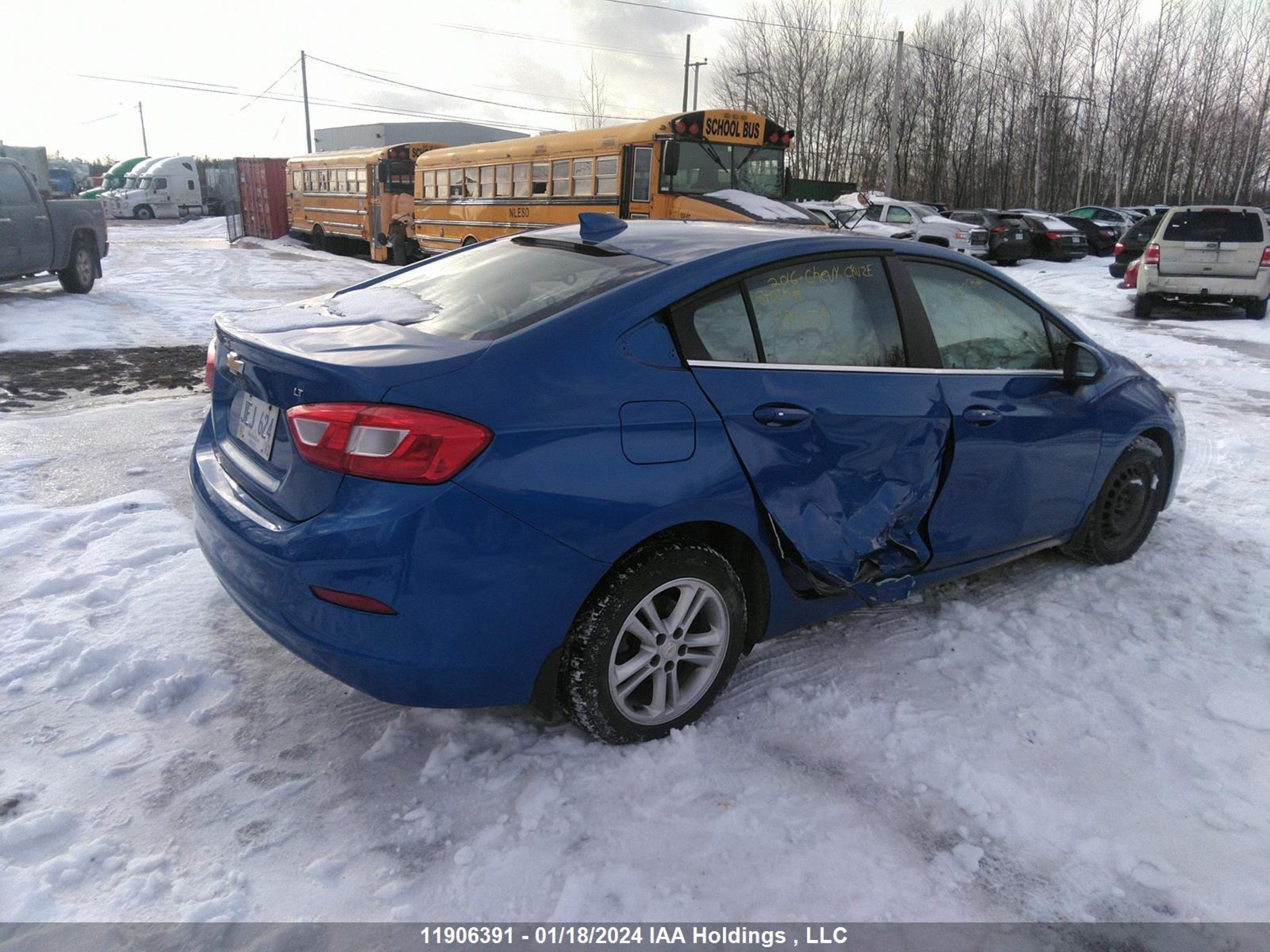 Photo 3 VIN: 3G1BE5SM8GS603684 - CHEVROLET CRUZE 