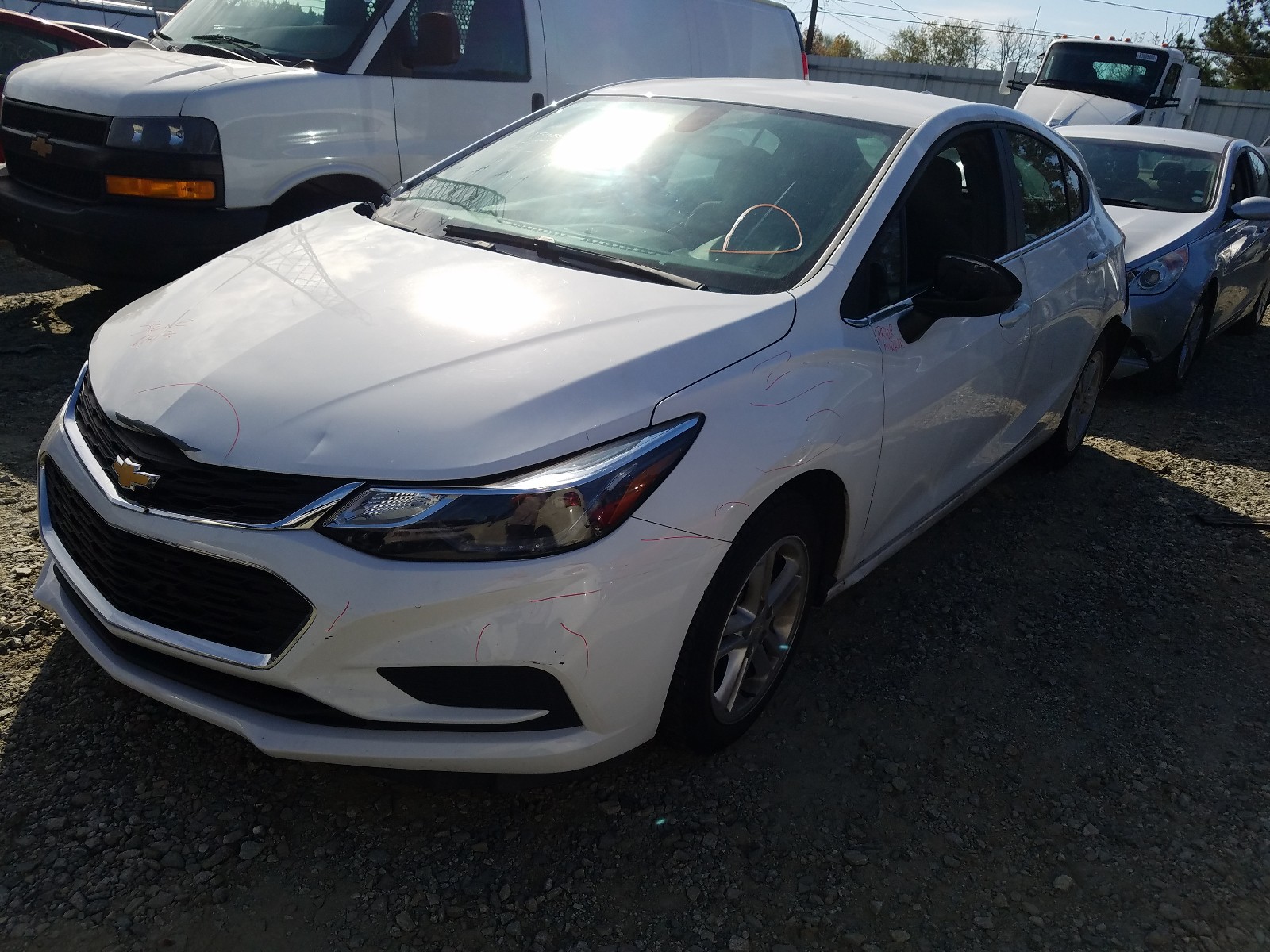 Photo 1 VIN: 3G1BE6SM0HS527093 - CHEVROLET CRUZE LT 