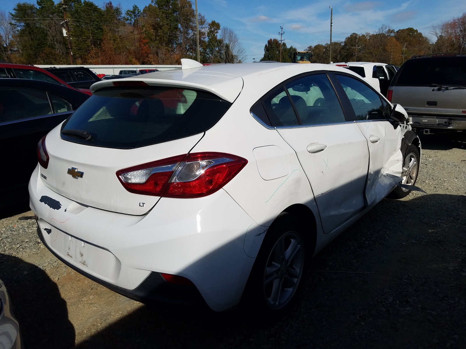 Photo 3 VIN: 3G1BE6SM0HS527093 - CHEVROLET CRUZE LT 