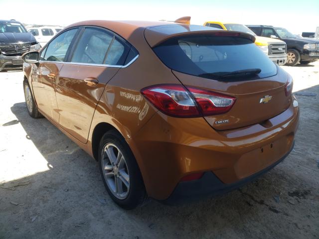 Photo 2 VIN: 3G1BE6SM0HS555248 - CHEVROLET CRUZE LT 