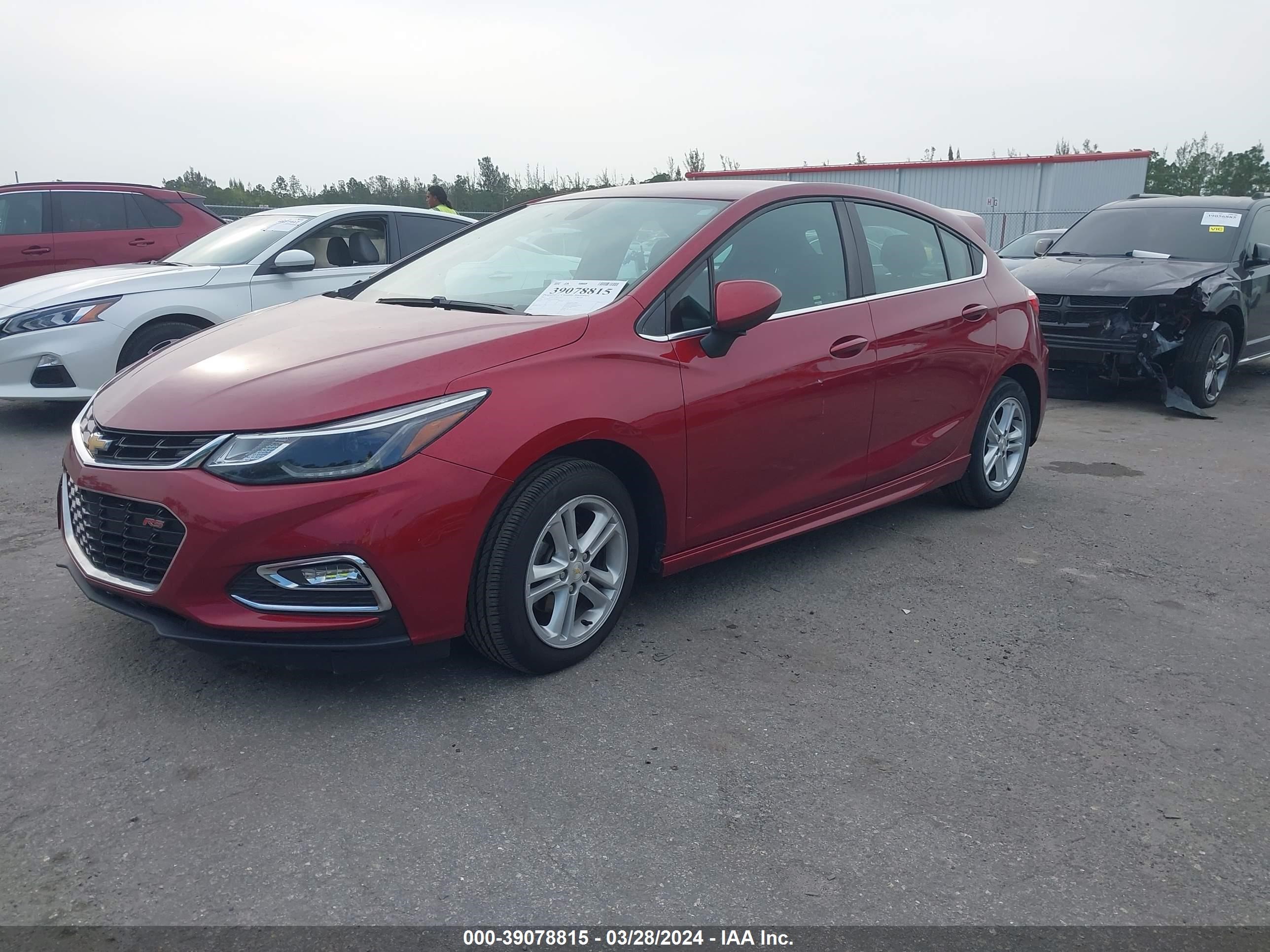 Photo 1 VIN: 3G1BE6SM1HS564461 - CHEVROLET CRUZE 