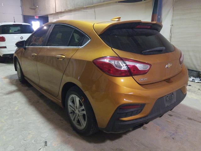 Photo 2 VIN: 3G1BE6SM1HS584161 - CHEVROLET CRUZE LT 