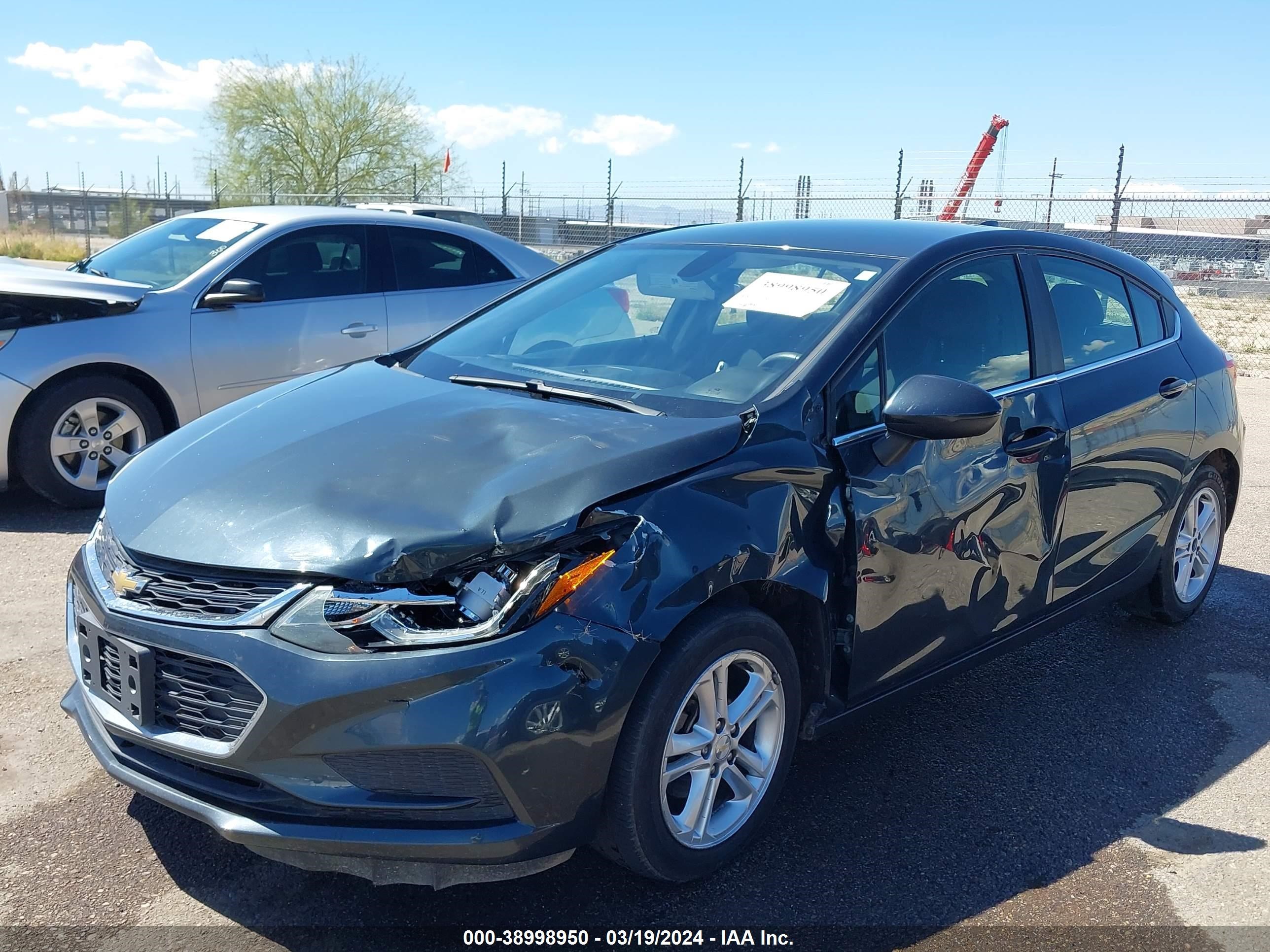 Photo 1 VIN: 3G1BE6SM1HS603663 - CHEVROLET CRUZE 