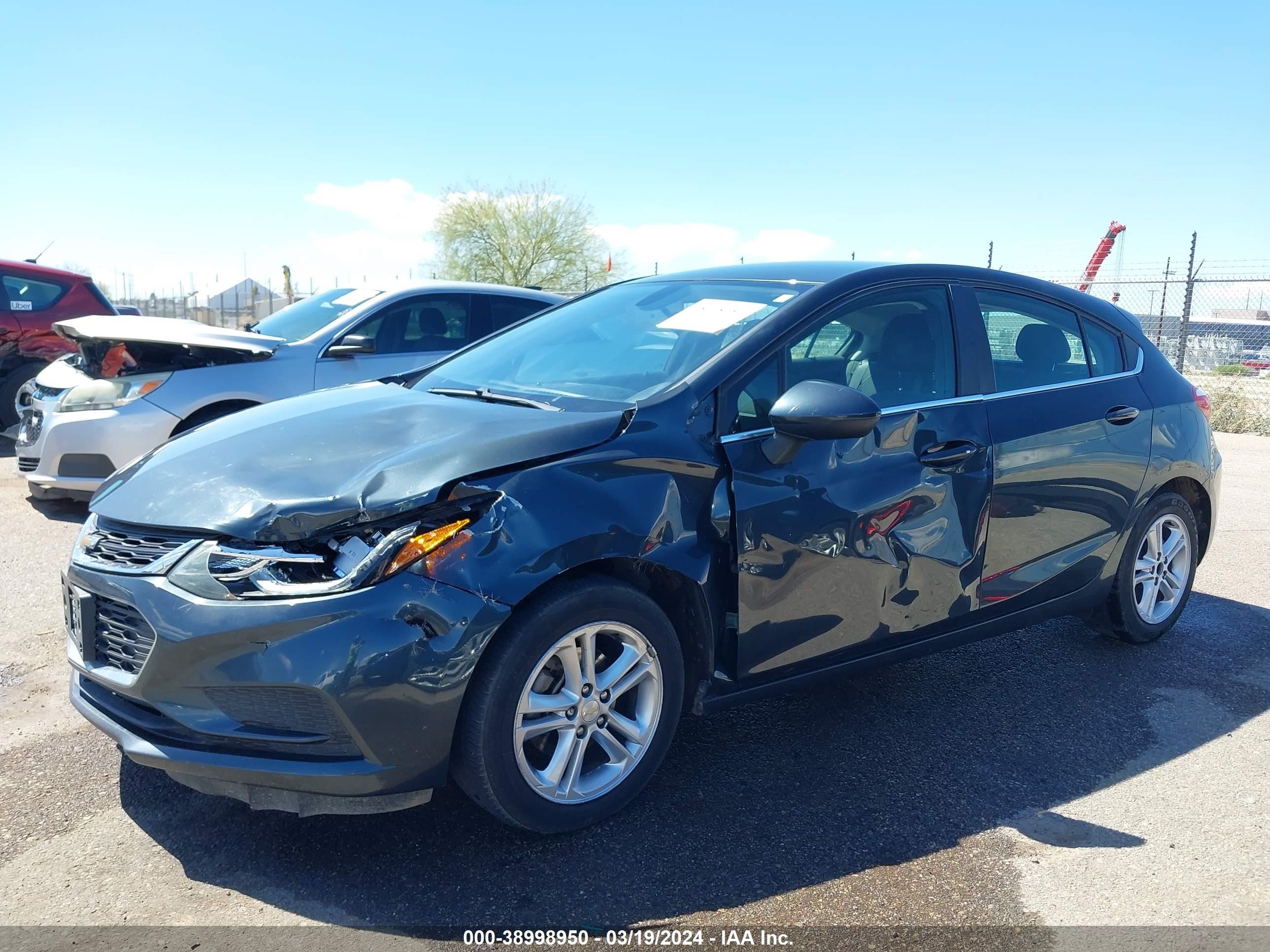 Photo 13 VIN: 3G1BE6SM1HS603663 - CHEVROLET CRUZE 