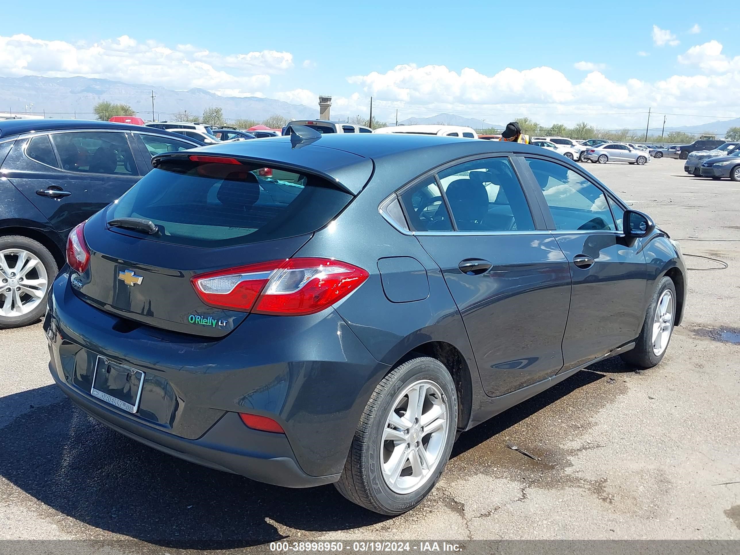 Photo 3 VIN: 3G1BE6SM1HS603663 - CHEVROLET CRUZE 