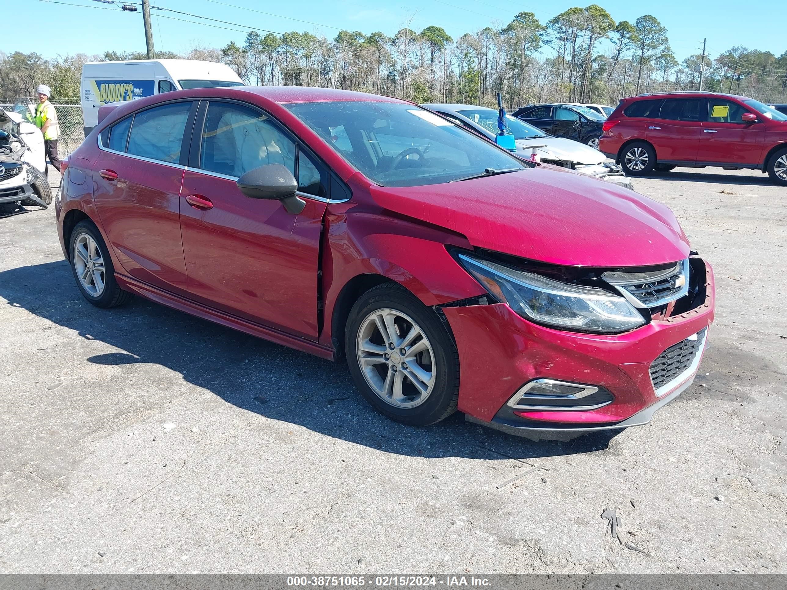 Photo 0 VIN: 3G1BE6SM3HS525063 - CHEVROLET CRUZE 