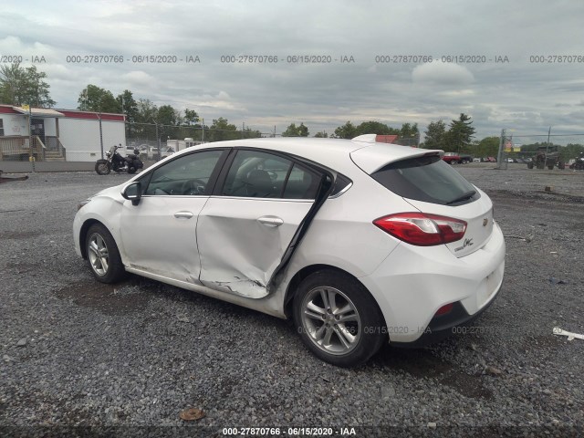 Photo 2 VIN: 3G1BE6SM3HS535169 - CHEVROLET CRUZE 