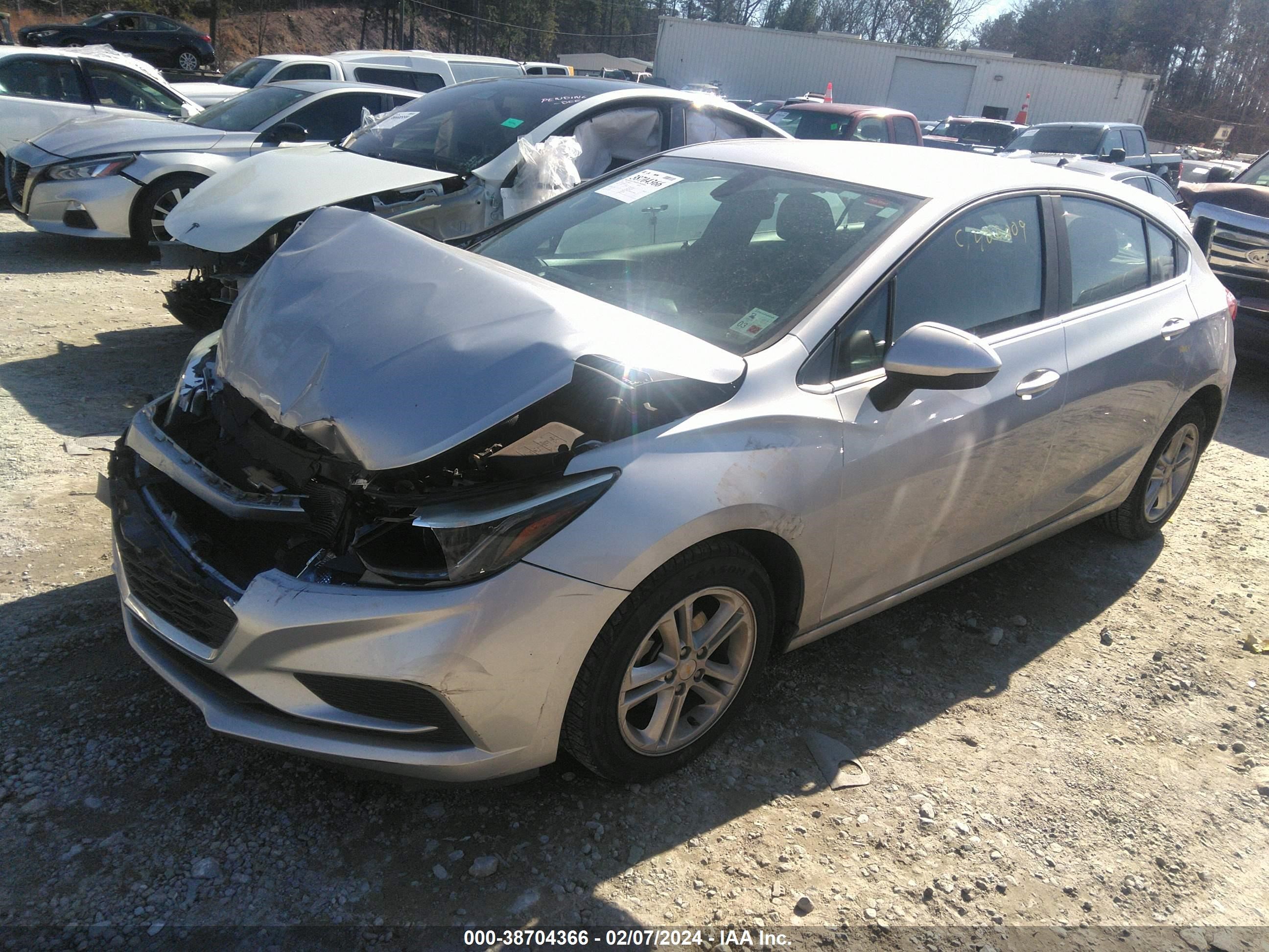 Photo 1 VIN: 3G1BE6SM4HS510331 - CHEVROLET CRUZE 