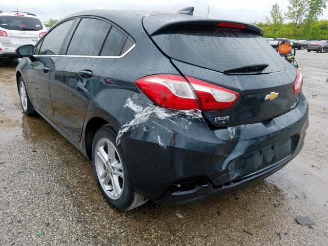 Photo 2 VIN: 3G1BE6SM4HS535293 - CHEVROLET CRUZE LT 