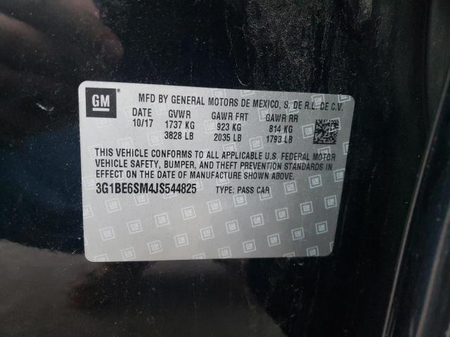 Photo 12 VIN: 3G1BE6SM4JS544825 - CHEVROLET CRUZE LT 