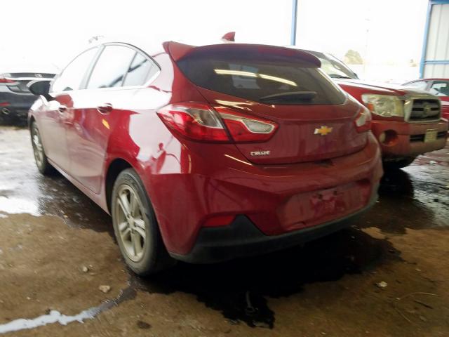 Photo 2 VIN: 3G1BE6SM5HS555228 - CHEVROLET CRUZE LT 