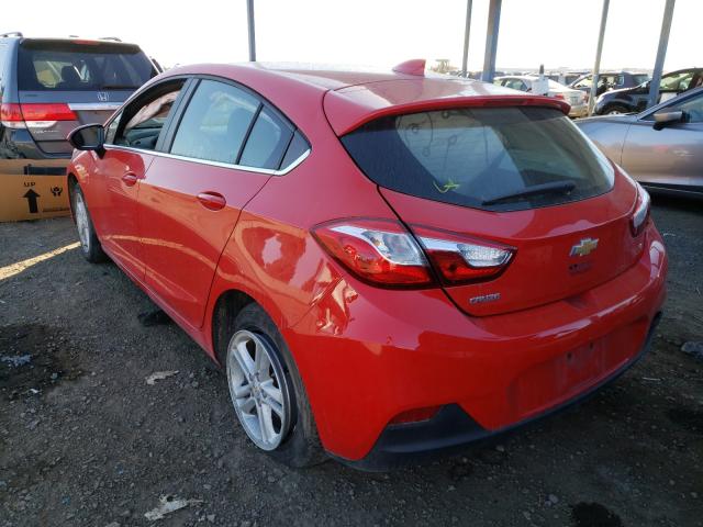 Photo 2 VIN: 3G1BE6SM5HS557688 - CHEVROLET CRUZE LT 