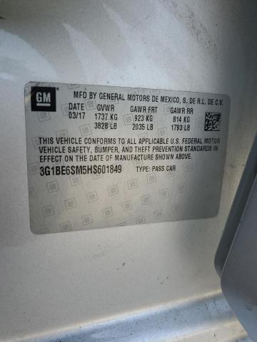 Photo 12 VIN: 3G1BE6SM5HS601849 - CHEVROLET CRUZE 