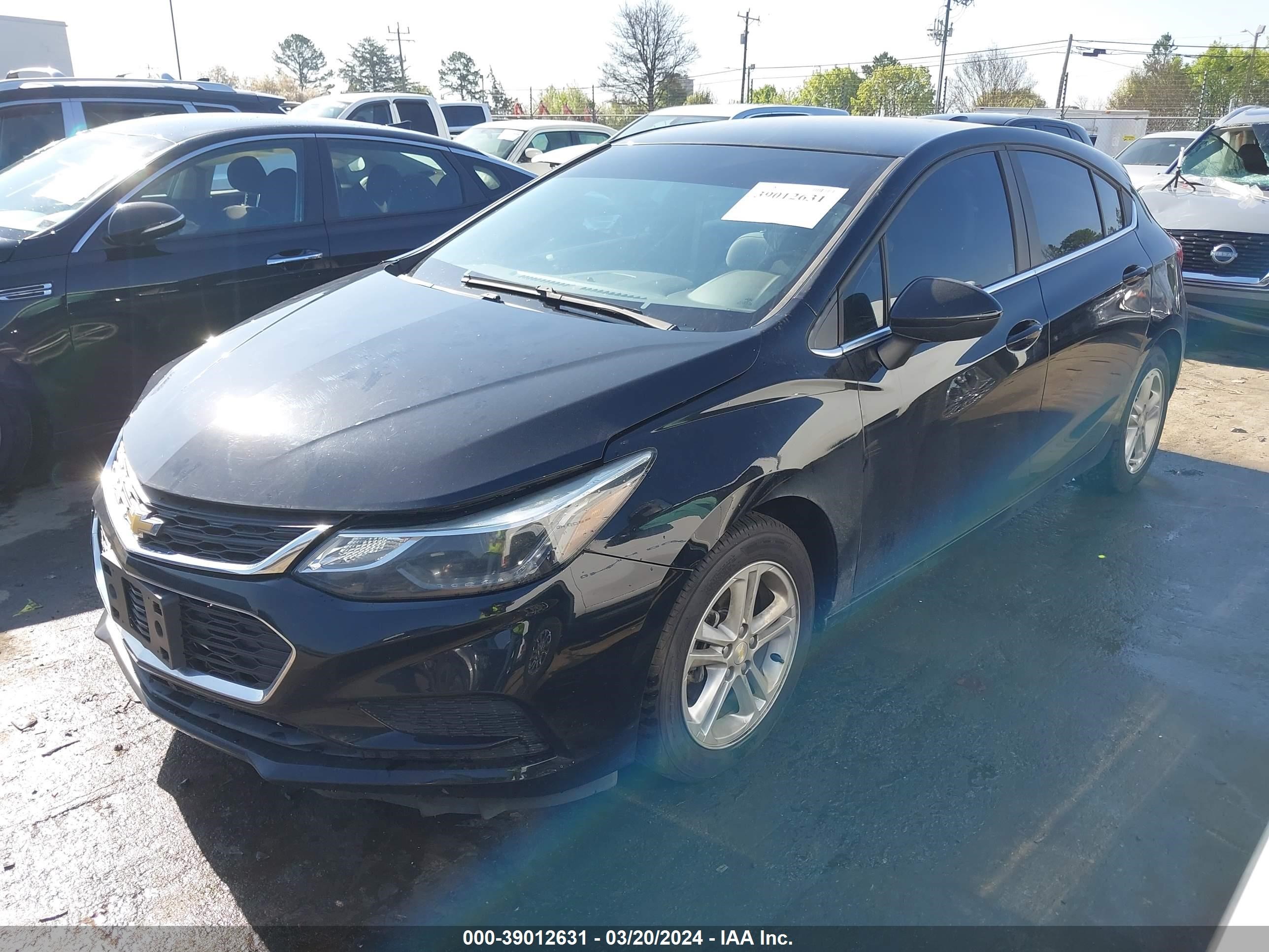 Photo 1 VIN: 3G1BE6SM6HS559577 - CHEVROLET CRUZE 