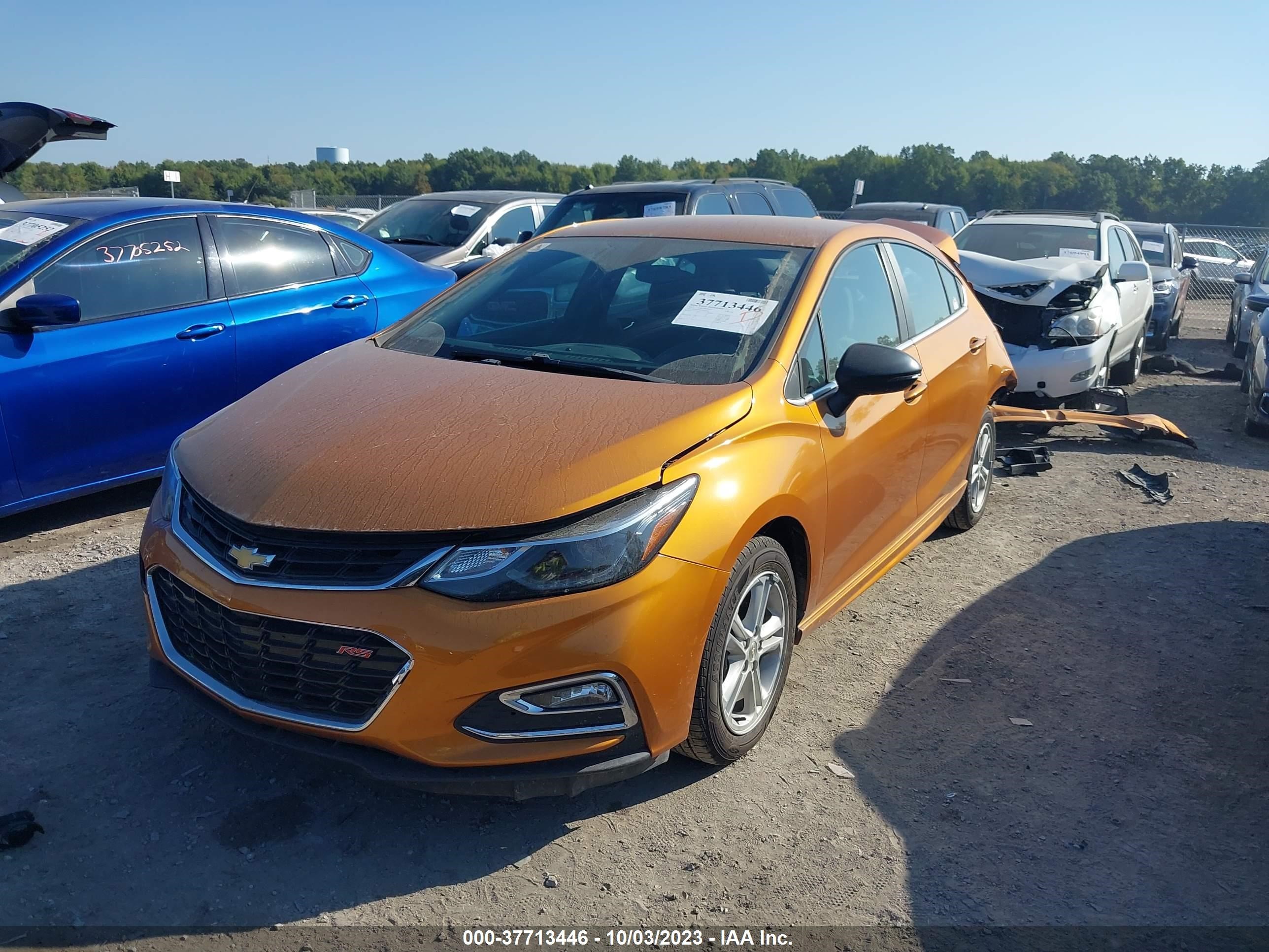 Photo 1 VIN: 3G1BE6SM7HS543730 - CHEVROLET CRUZE 