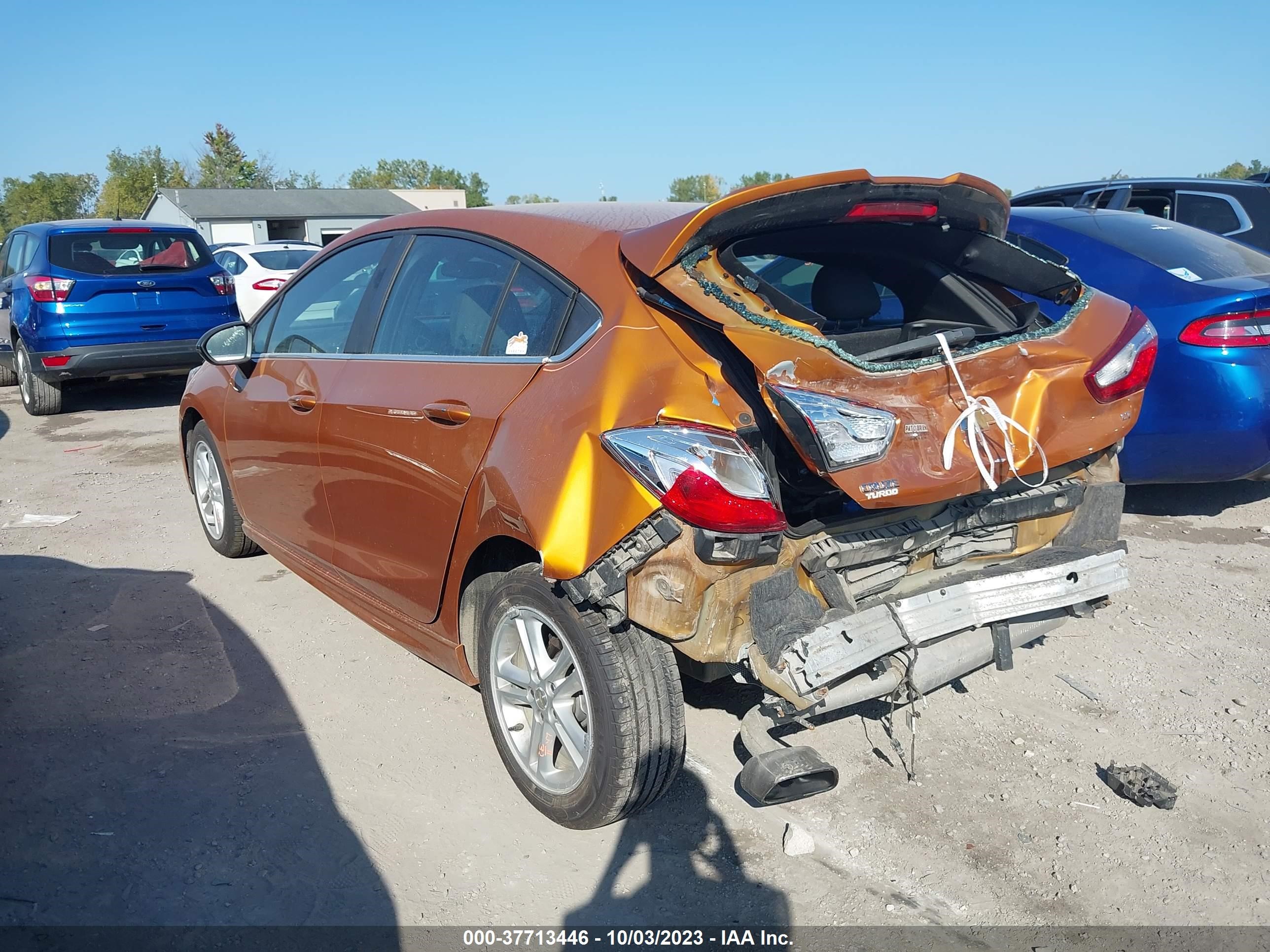 Photo 2 VIN: 3G1BE6SM7HS543730 - CHEVROLET CRUZE 