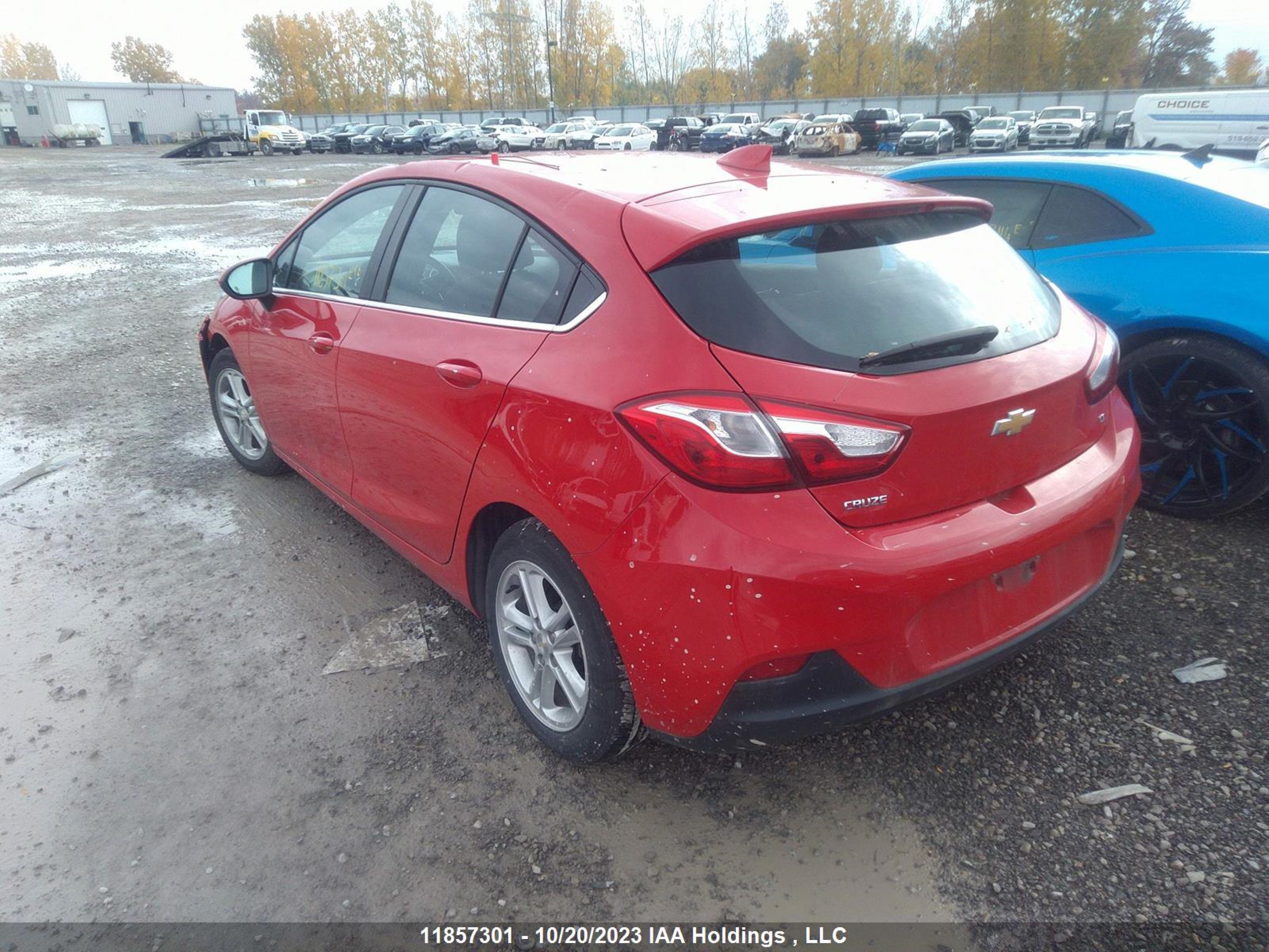 Photo 2 VIN: 3G1BE6SM7HS566666 - CHEVROLET CRUZE 