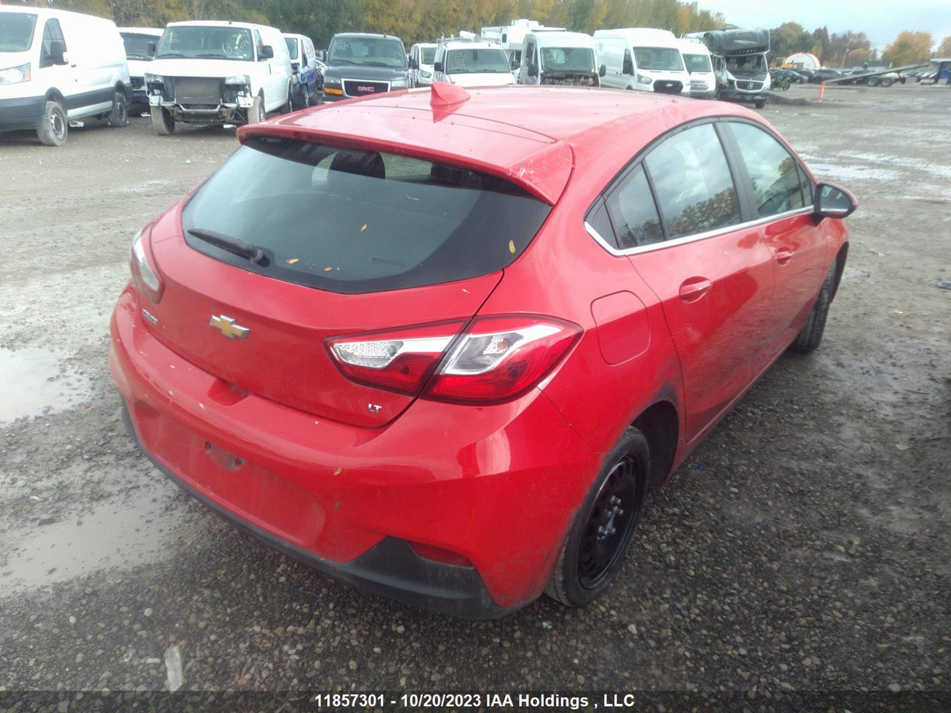 Photo 3 VIN: 3G1BE6SM7HS566666 - CHEVROLET CRUZE 