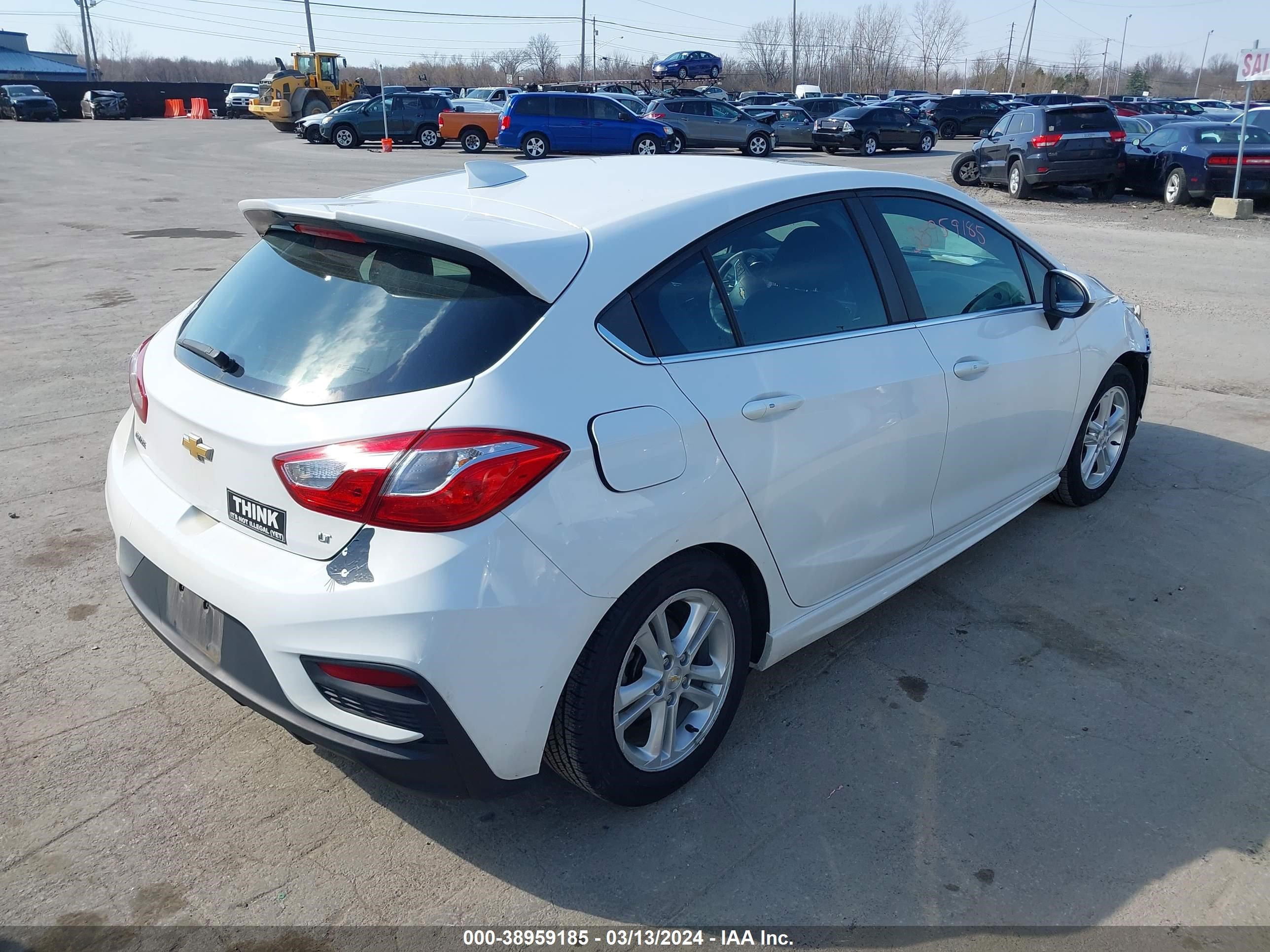 Photo 3 VIN: 3G1BE6SM8HS511904 - CHEVROLET CRUZE 