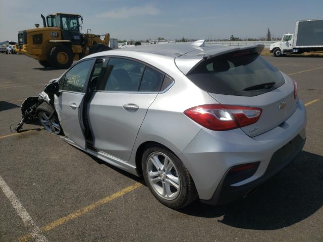 Photo 2 VIN: 3G1BE6SM8HS513328 - CHEVROLET CRUZE LT 