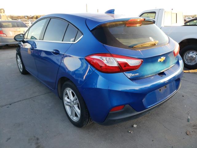 Photo 2 VIN: 3G1BE6SM9HS604186 - CHEVROLET CRUZE LT 