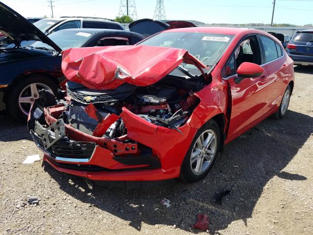 Photo 1 VIN: 3G1BE6SMXHS555497 - CHEVROLET CRUZE LT 