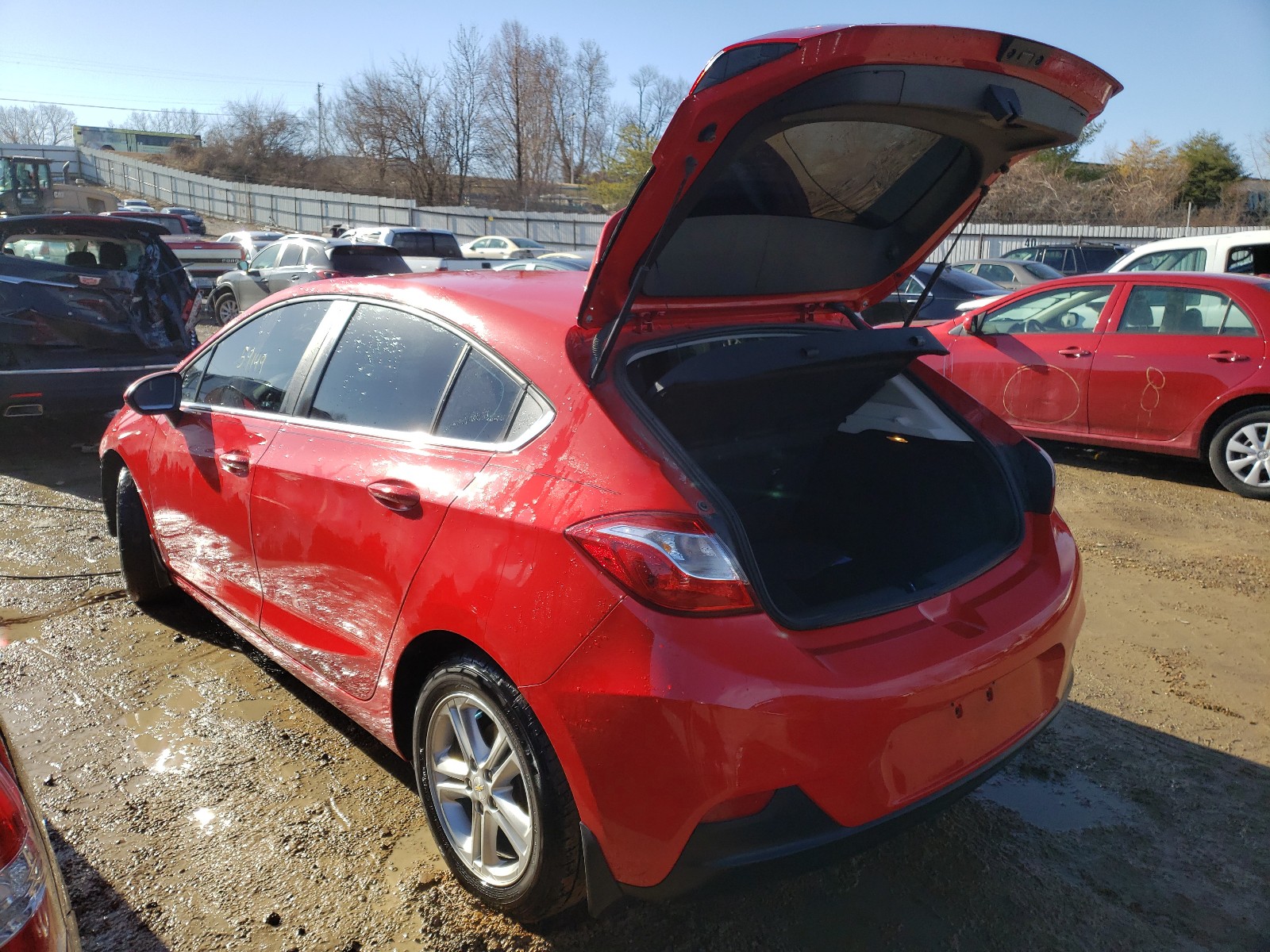 Photo 2 VIN: 3G1BE6SMXHS599130 - CHEVROLET CRUZE LT 