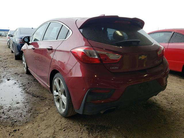 Photo 2 VIN: 3G1BF6SM2HS578009 - CHEVROLET CRUZE PREM 