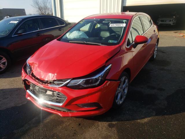 Photo 1 VIN: 3G1BF6SM8JS595404 - CHEVROLET CRUZE PREM 