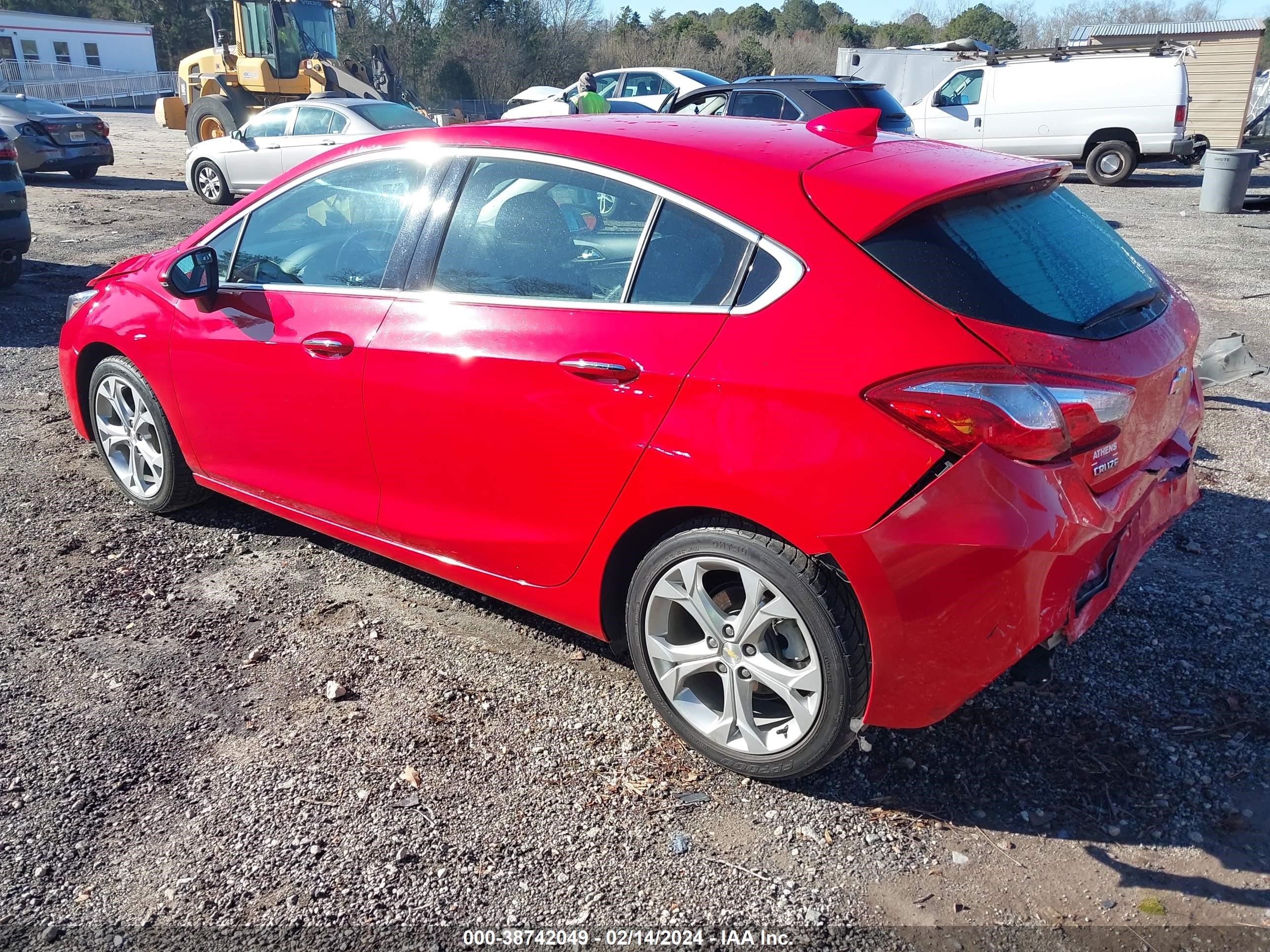 Photo 2 VIN: 3G1BF6SM8JS628563 - CHEVROLET CRUZE 