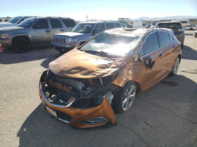 Photo 1 VIN: 3G1BF6SM9HS550885 - CHEVROLET CRUZE PREM 