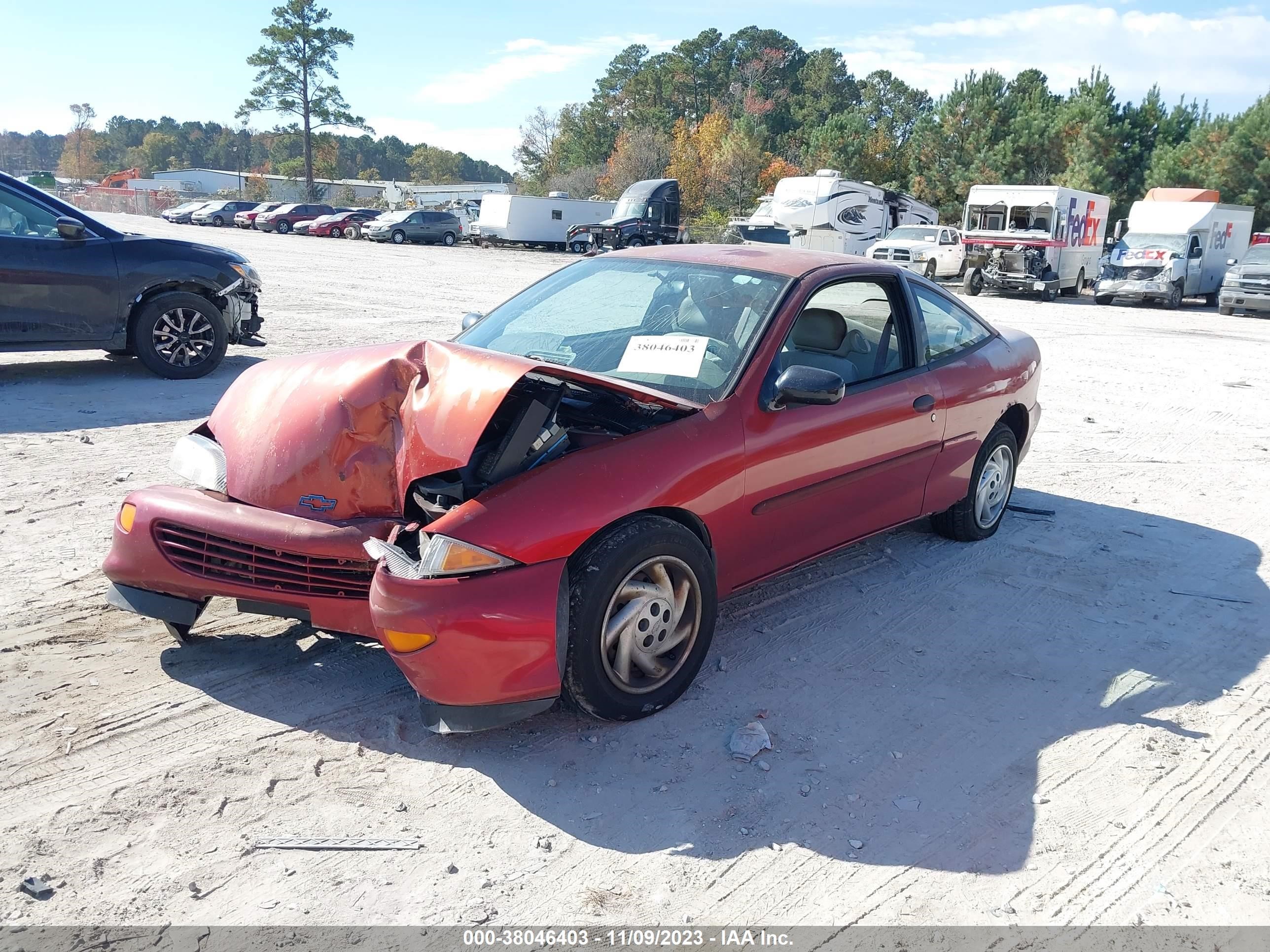 Photo 1 VIN: 3G1JC1244WS829455 - CHEVROLET CAVALIER 