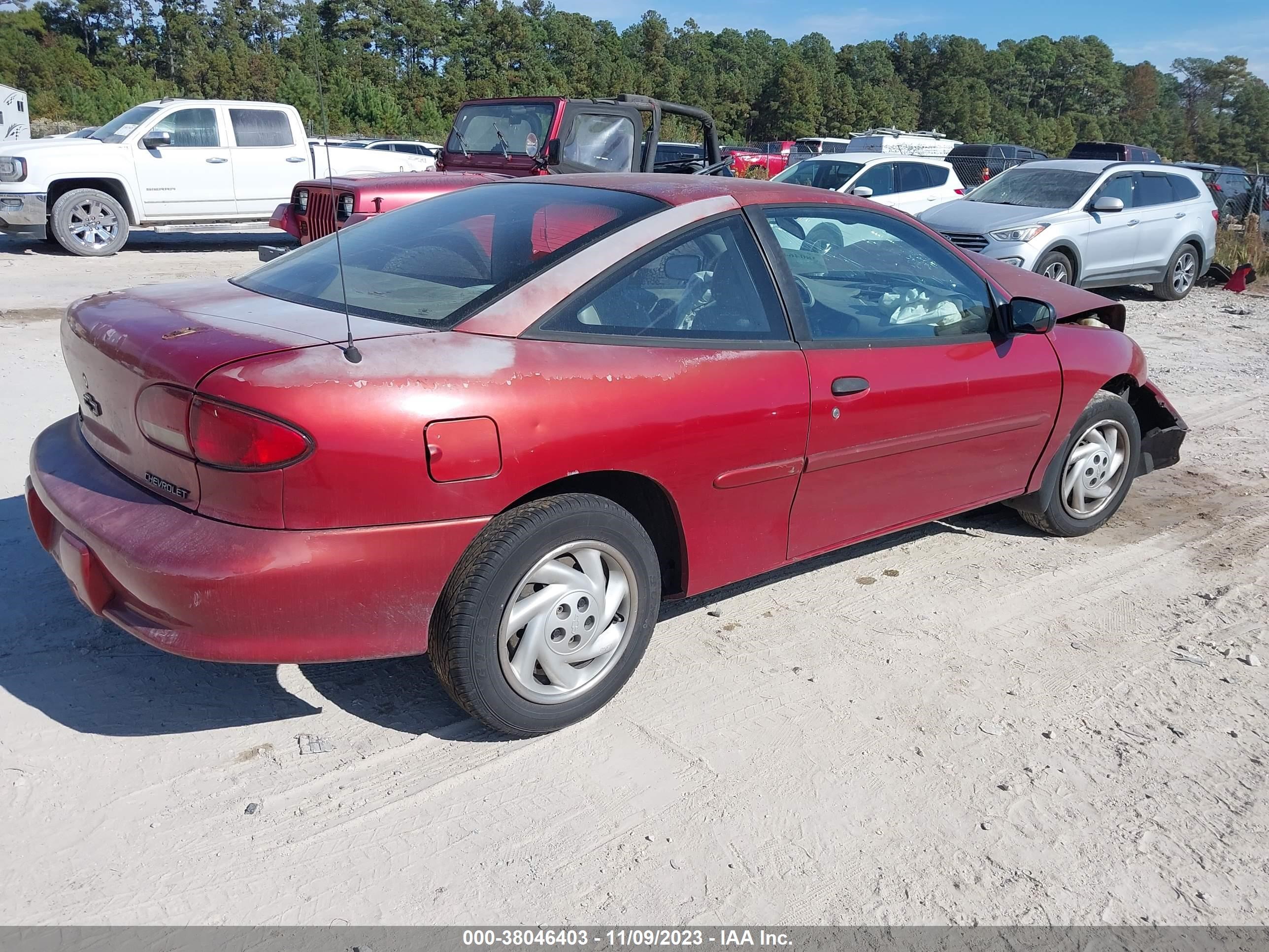 Photo 3 VIN: 3G1JC1244WS829455 - CHEVROLET CAVALIER 