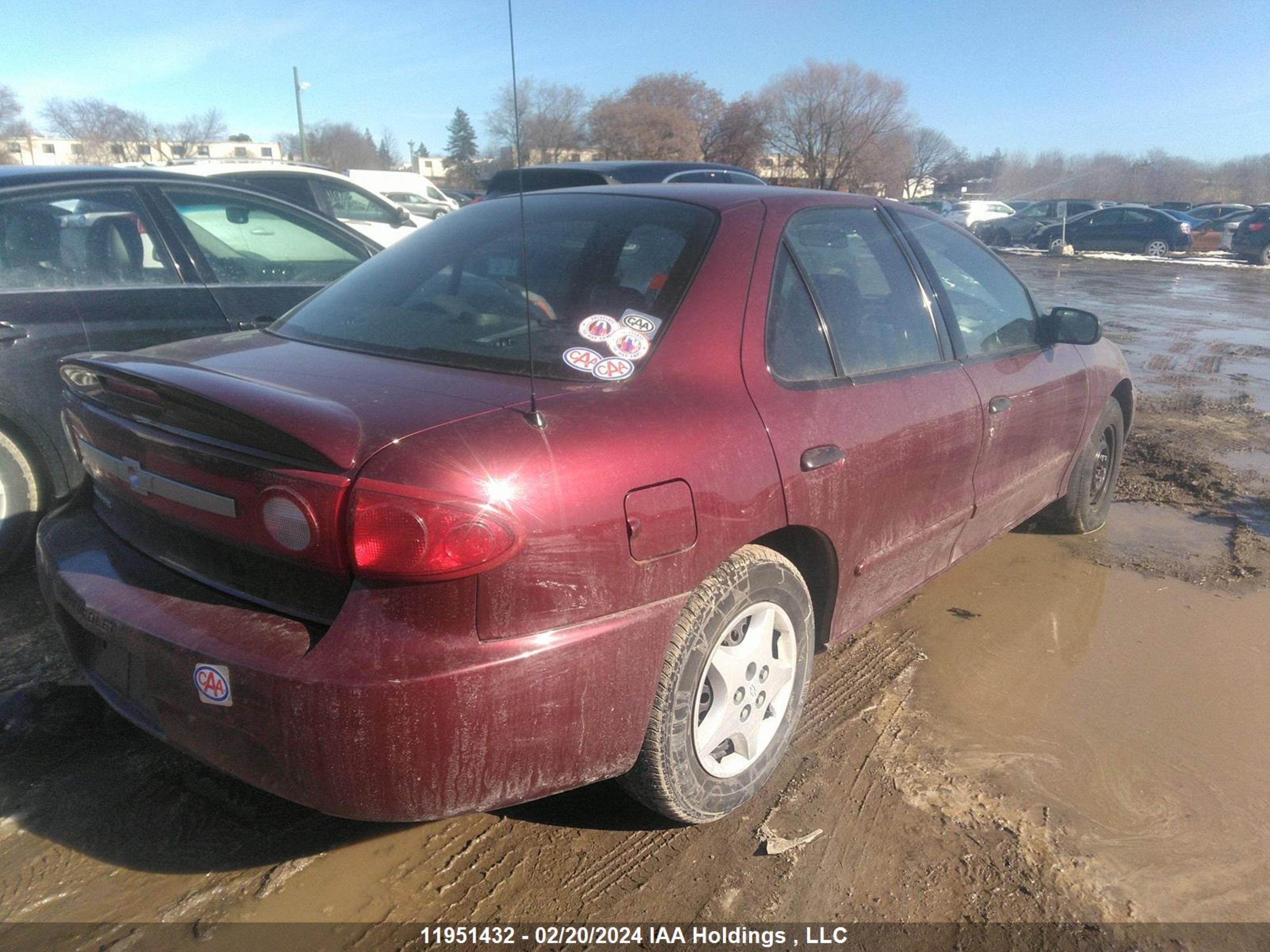 Photo 3 VIN: 3G1JC52F23S186754 - CHEVROLET CAVALIER 