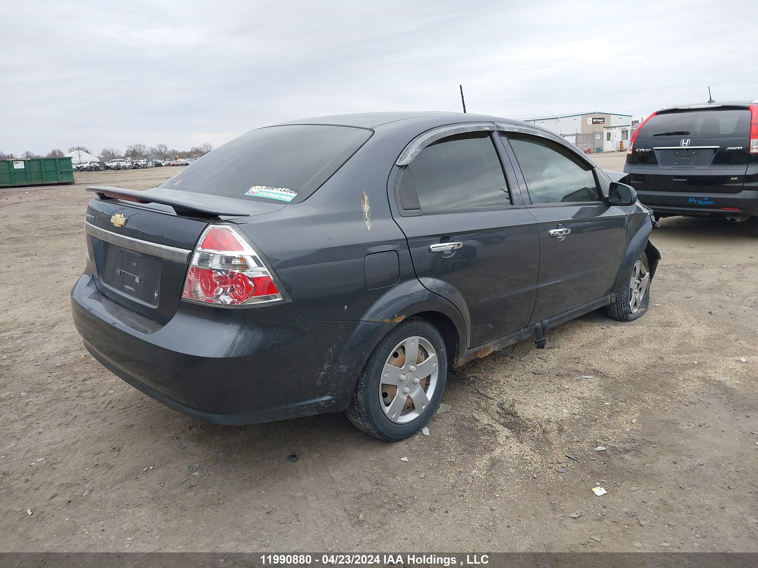 Photo 3 VIN: 3G1TC5DG7BL101513 - CHEVROLET AVEO 