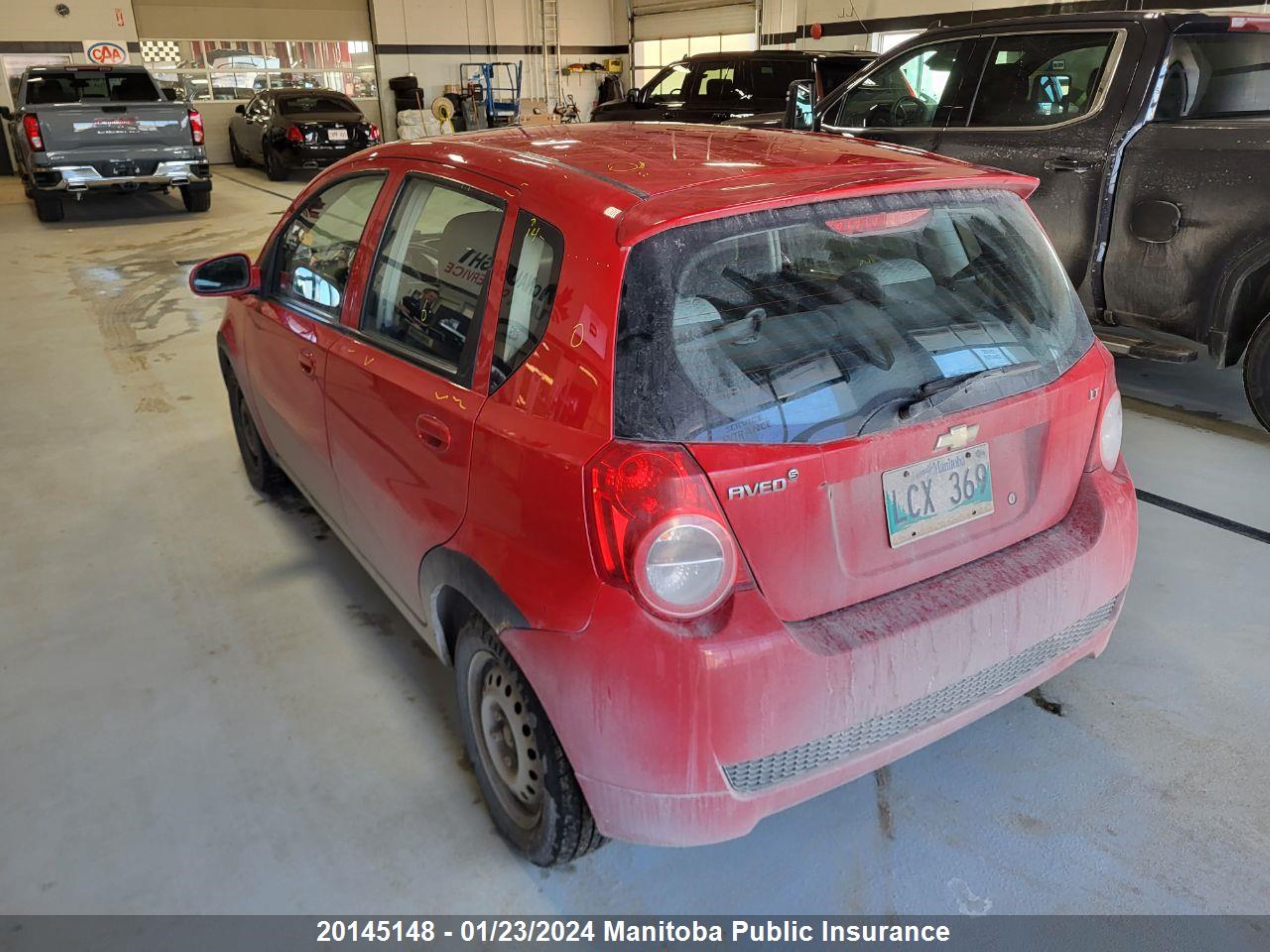 Photo 2 VIN: 3G1TC6DE4AL144080 - CHEVROLET AVEO 