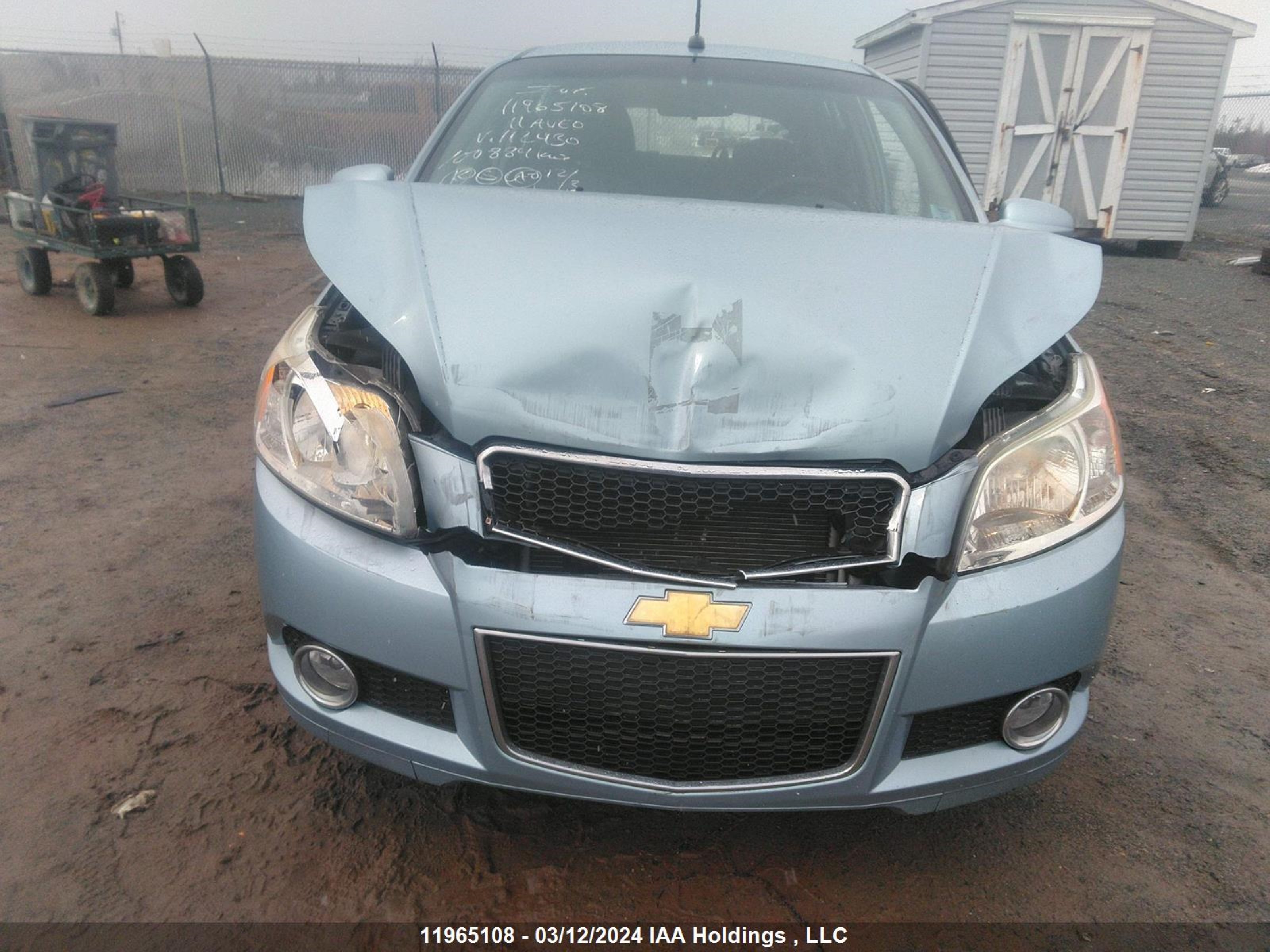 Photo 12 VIN: 3G1TC6DG6BL112430 - CHEVROLET AVEO 