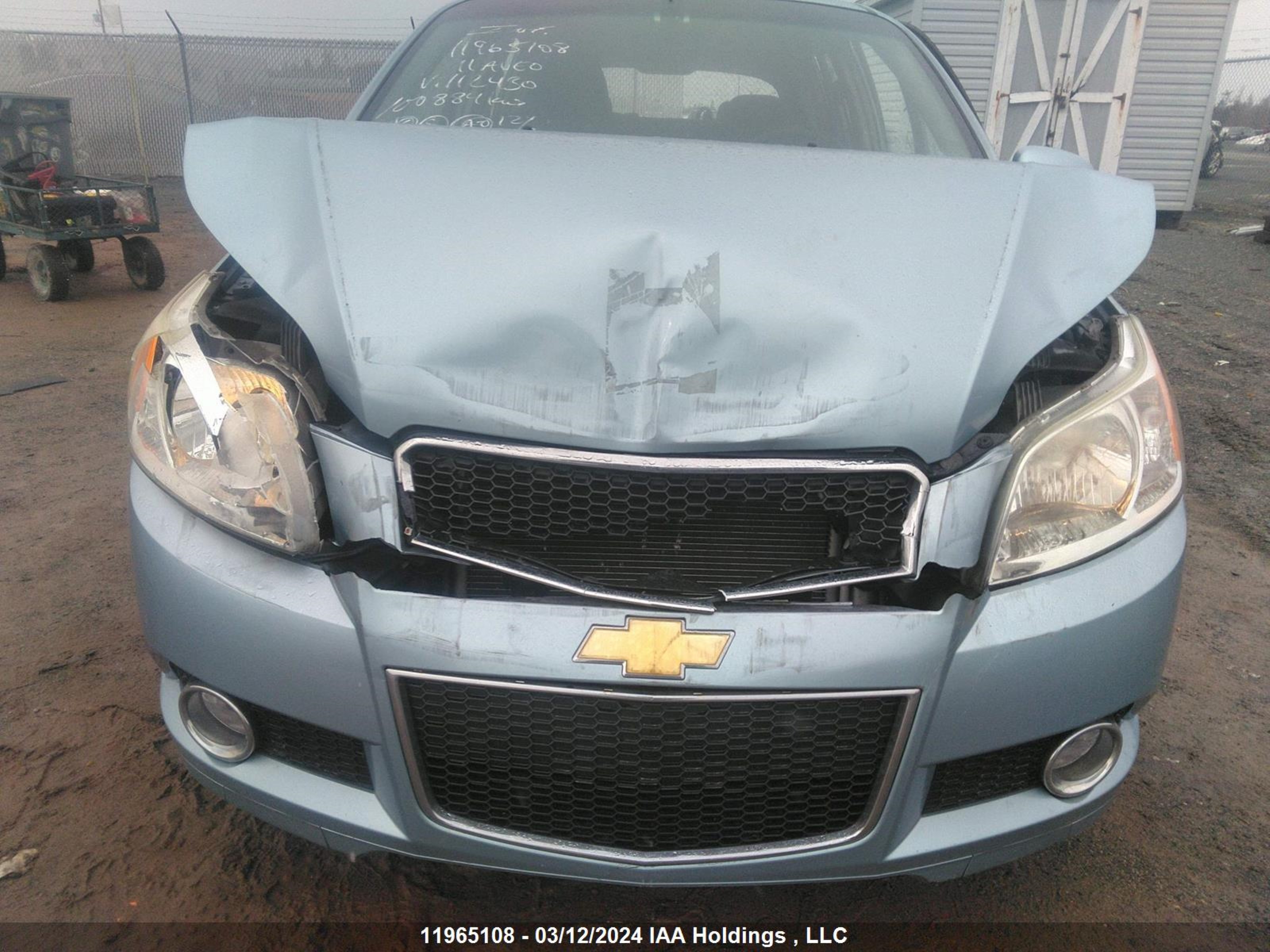 Photo 5 VIN: 3G1TC6DG6BL112430 - CHEVROLET AVEO 