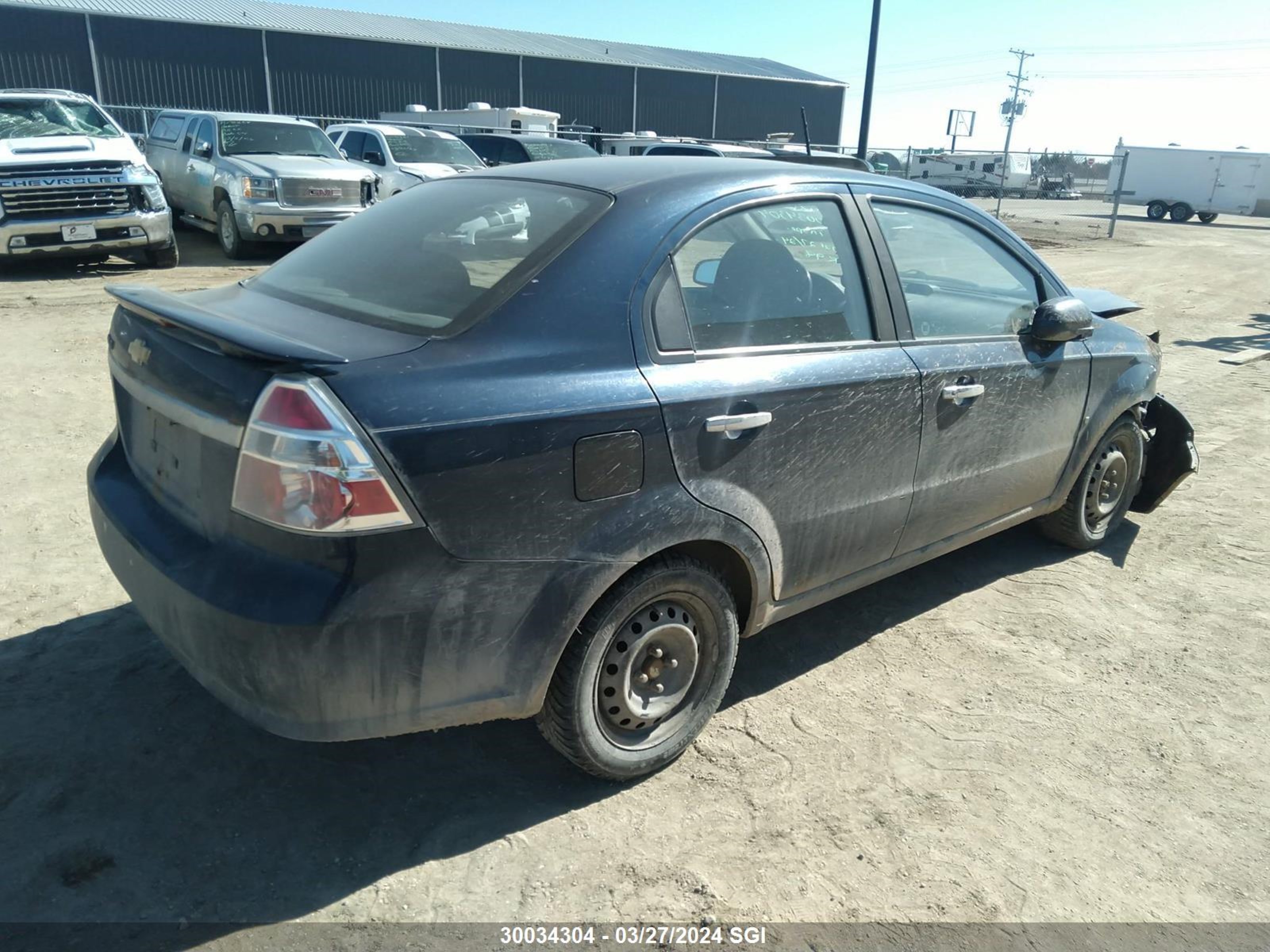 Photo 3 VIN: 3G1TX55E29L119591 - CHEVROLET AVEO 