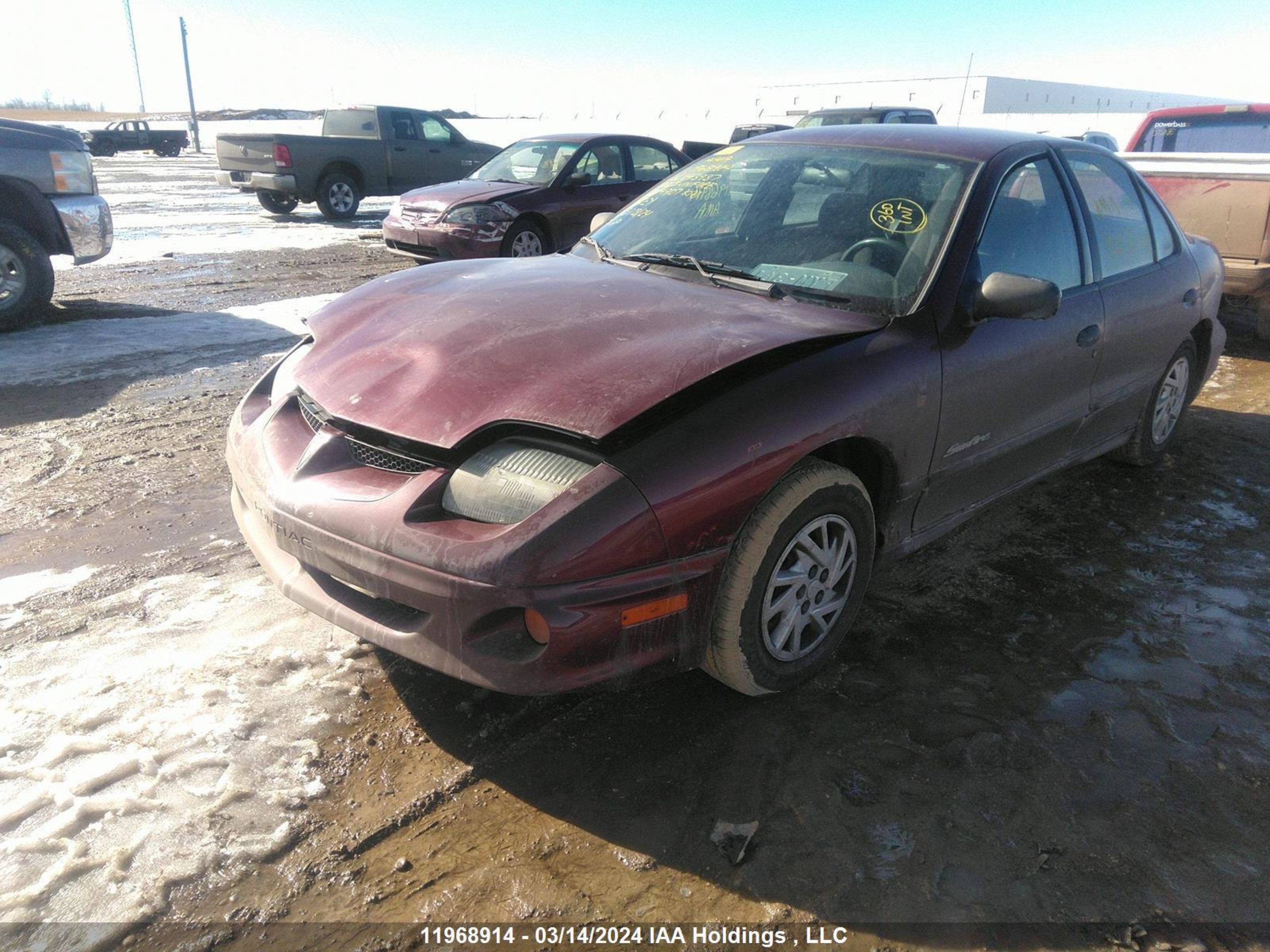 Photo 1 VIN: 3G2JB524X2S143937 - PONTIAC SUNFIRE 