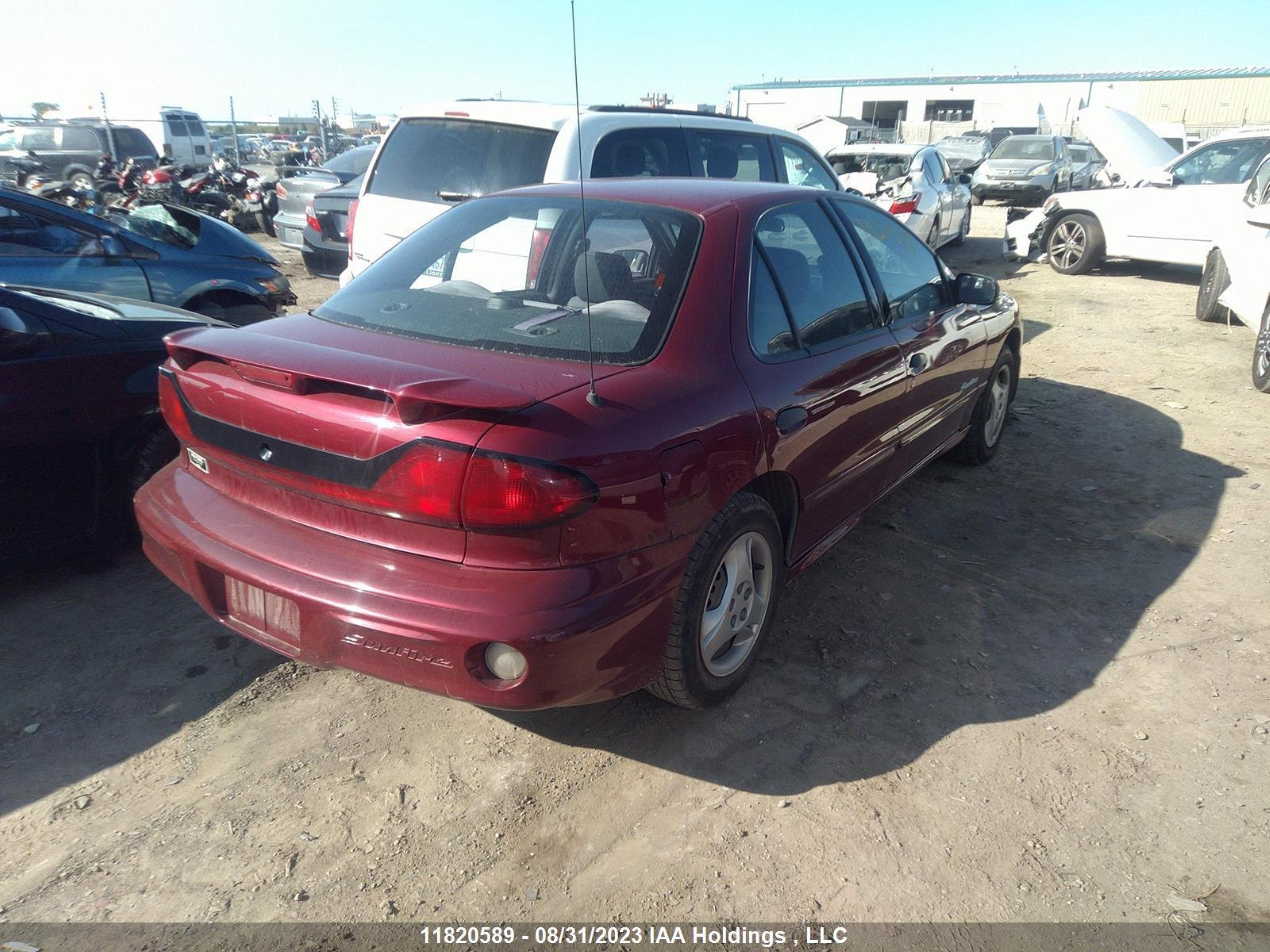 Photo 3 VIN: 3G2JB52F35S188854 - PONTIAC SUNFIRE 