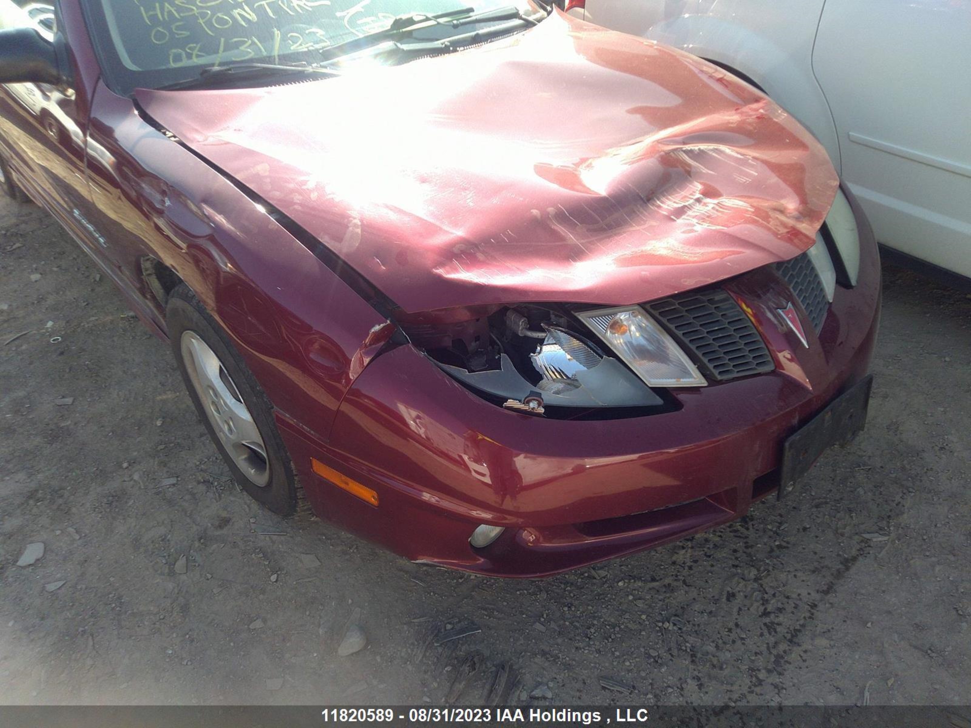 Photo 5 VIN: 3G2JB52F35S188854 - PONTIAC SUNFIRE 