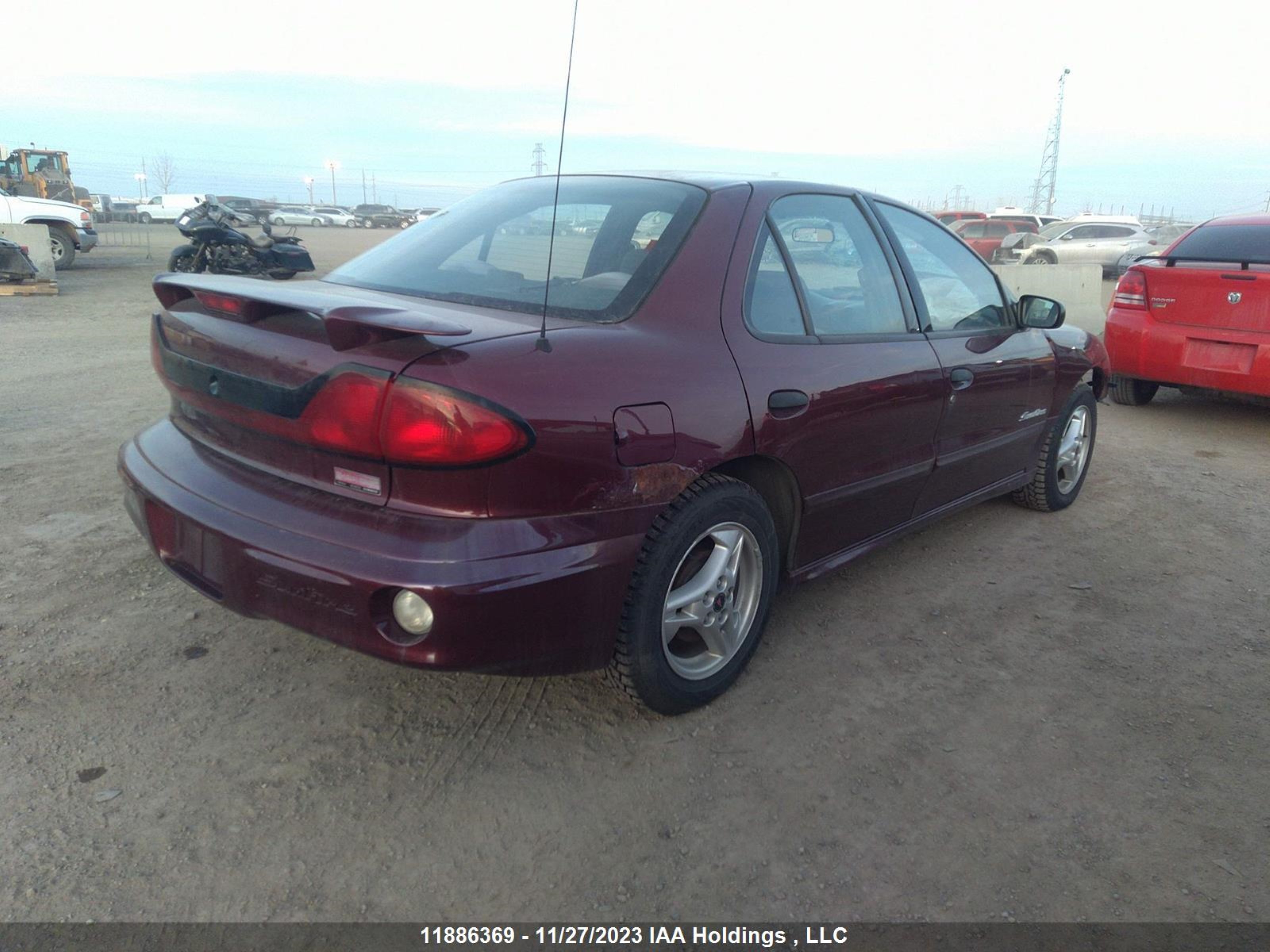 Photo 3 VIN: 3G2JB52F74S159033 - PONTIAC SUNFIRE 