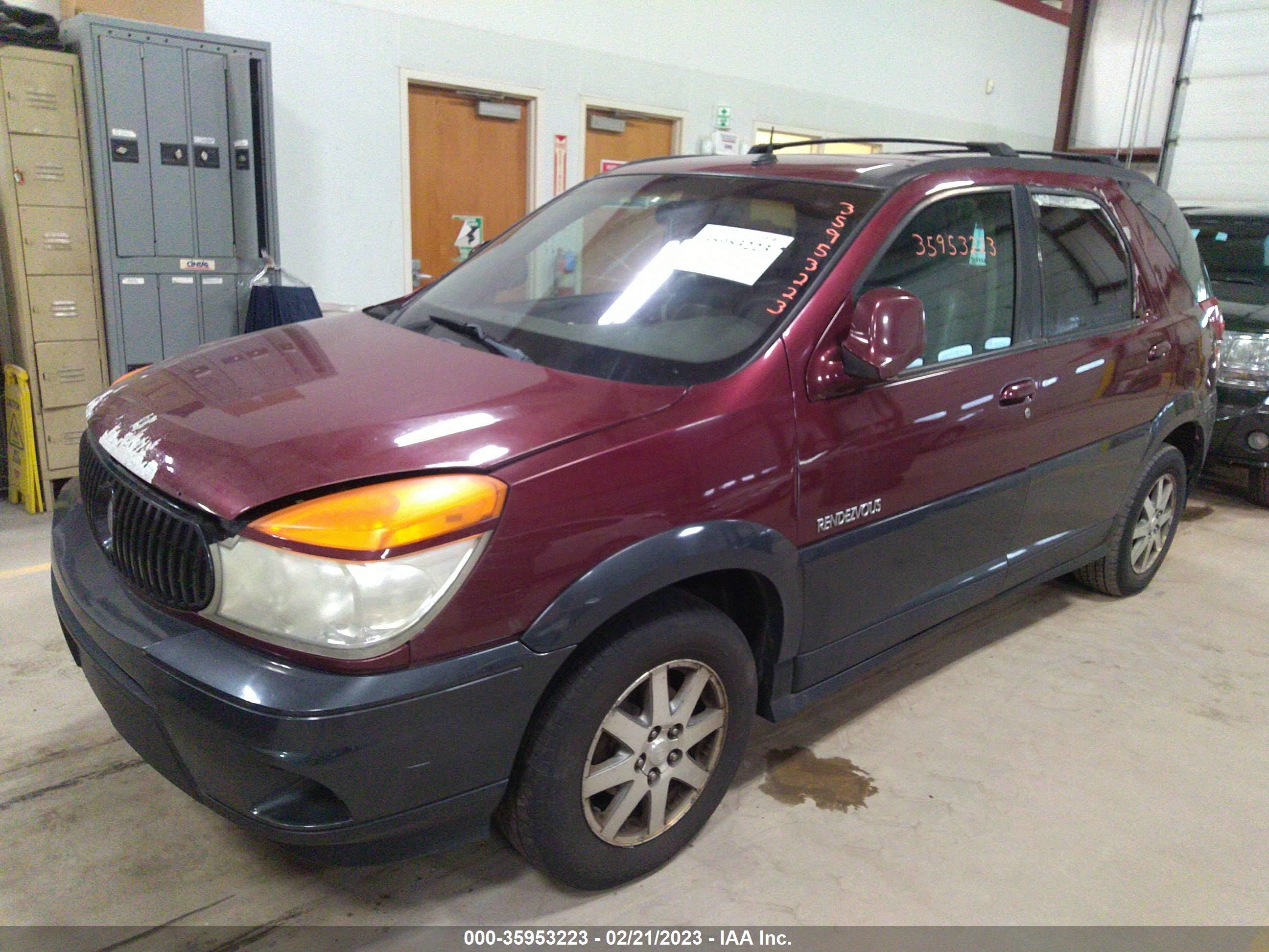 Photo 2 VIN: 3G5DA03E63S500822 - BUICK RENDEZVOUS 