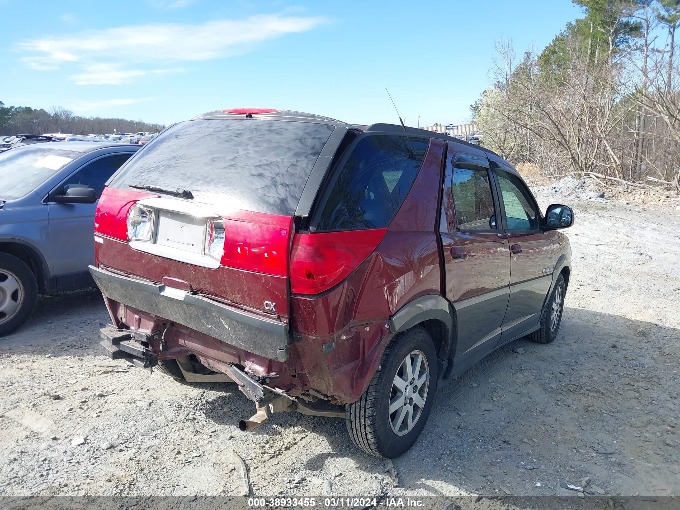 Photo 3 VIN: 3G5DA03EX2S517606 - BUICK RENDEZVOUS 